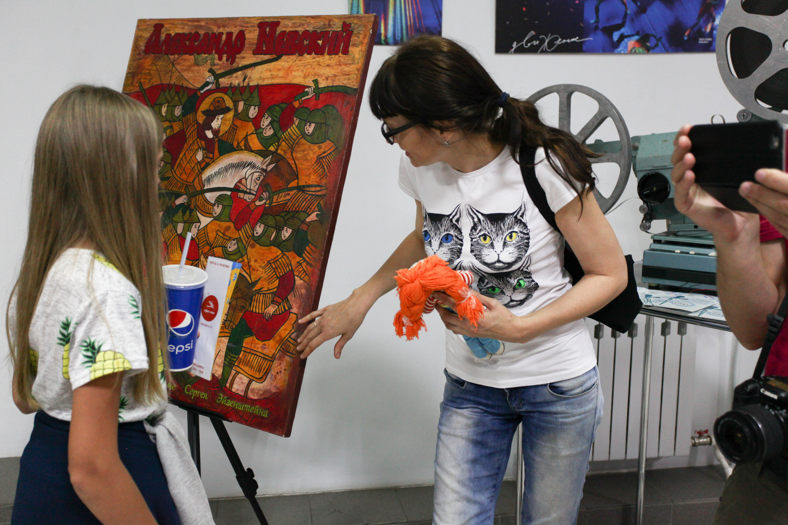 Кино ночь в Доме кино. Фотограф Дарья Локотко в Красноярске