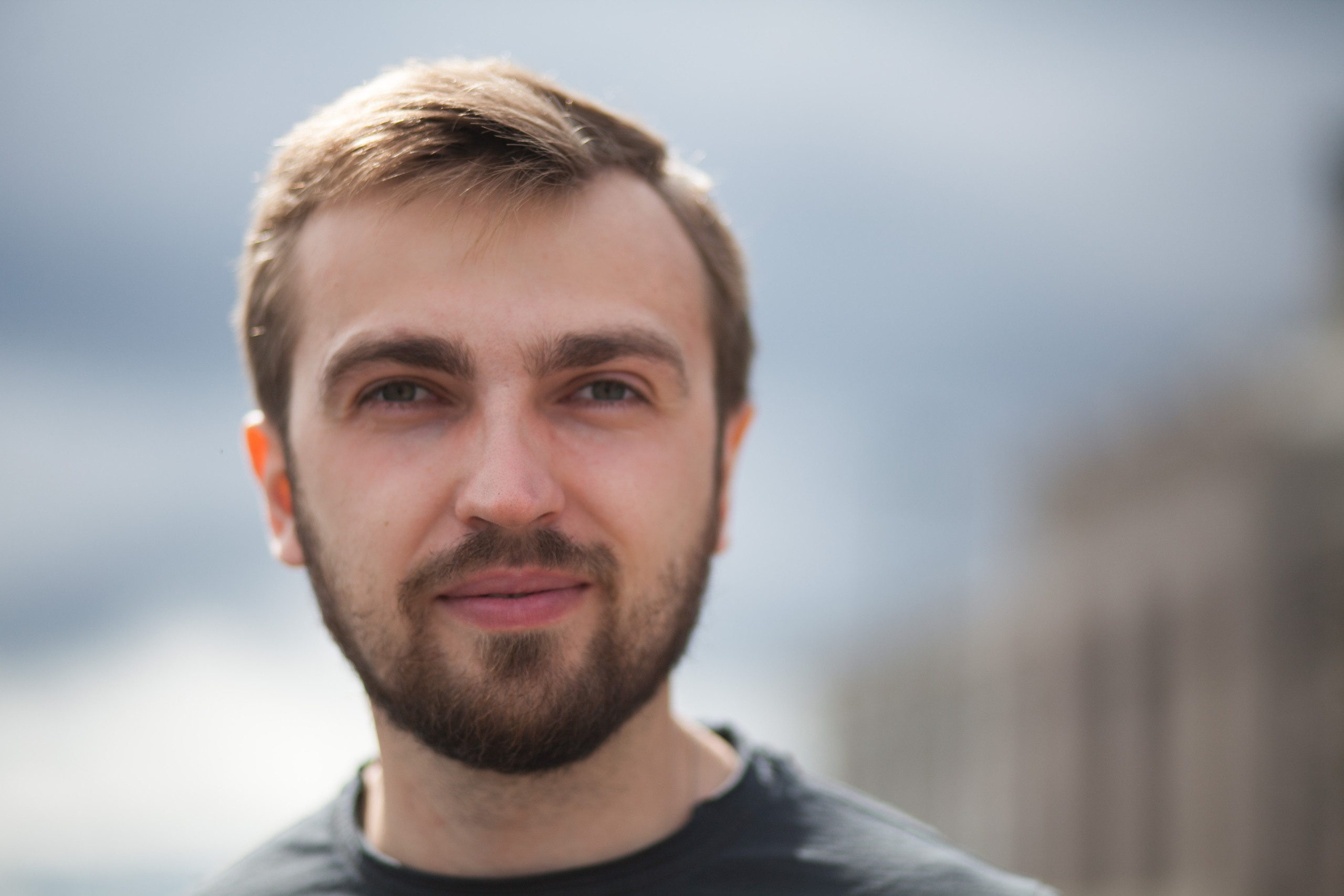 парень фотограф лето набережная