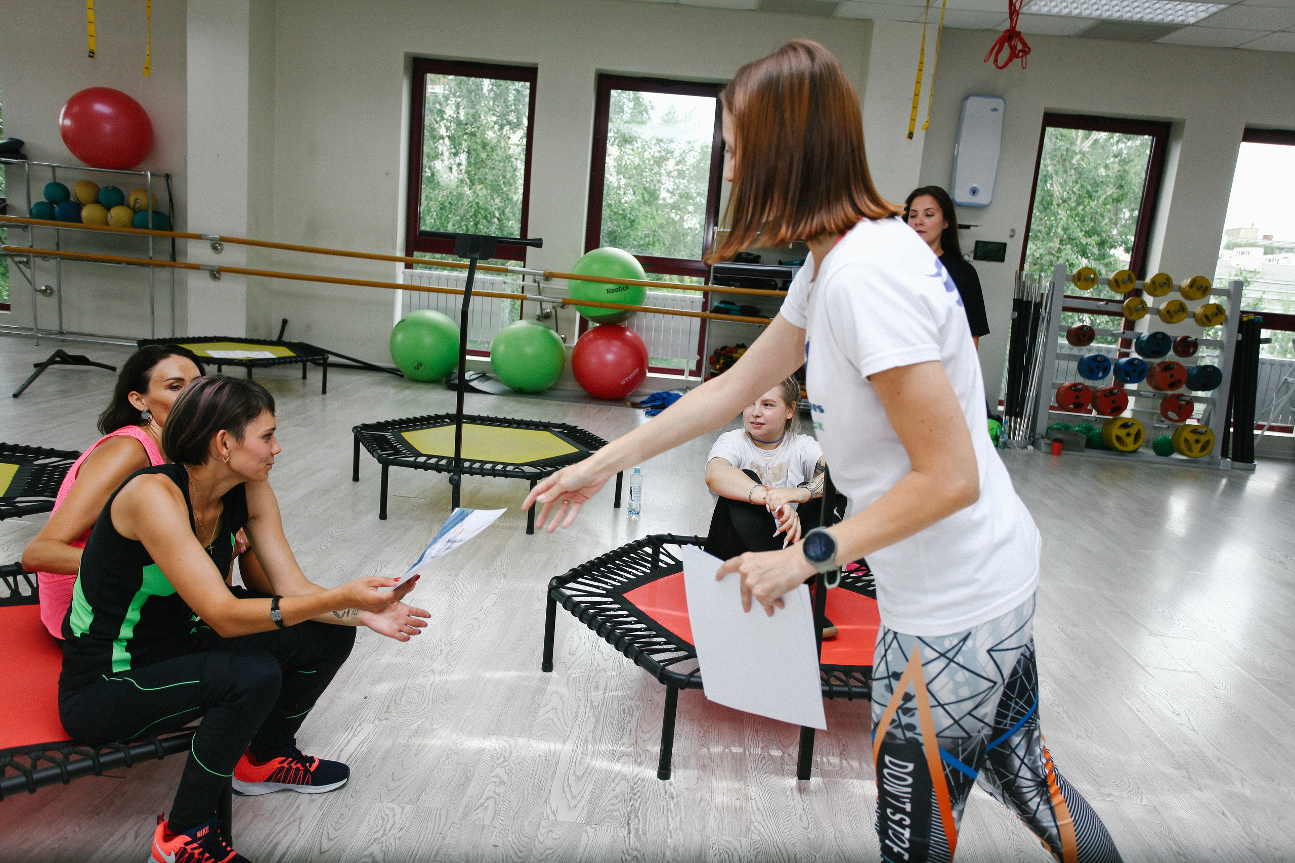 Workshop по прыжкам на минибатуте. Фотограф Дарья Локотко в Красноярске