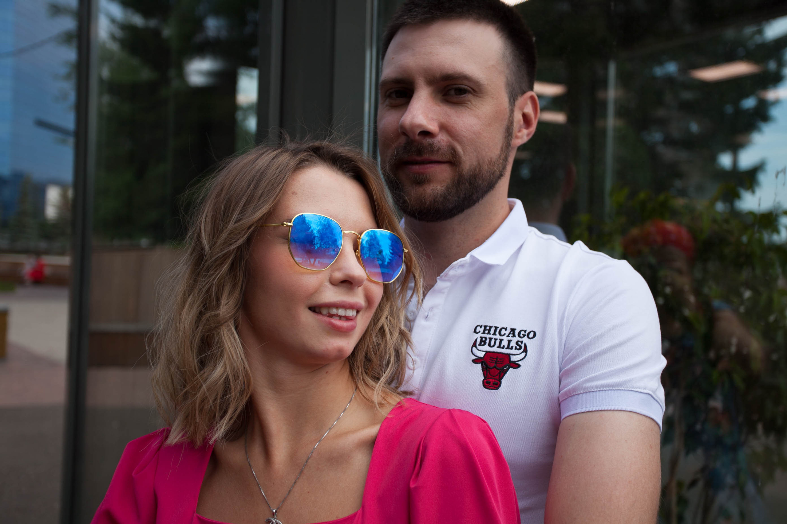  красивая пара фотосессия лето город