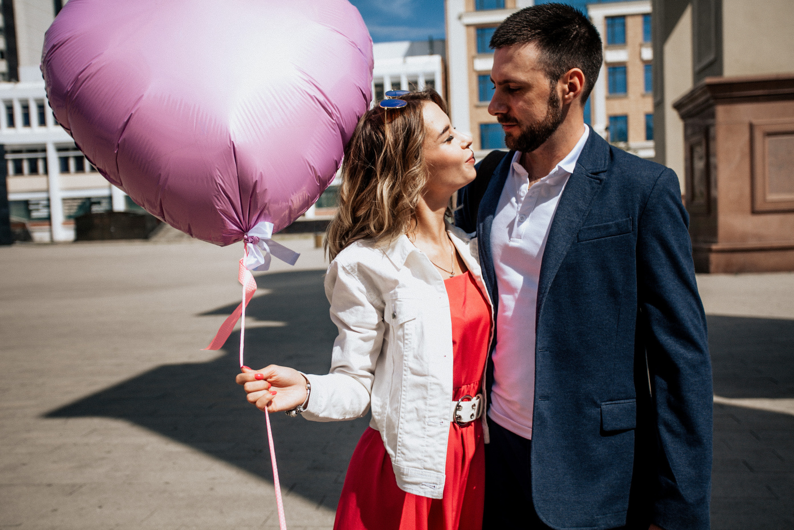 город красивая пара фотосессия