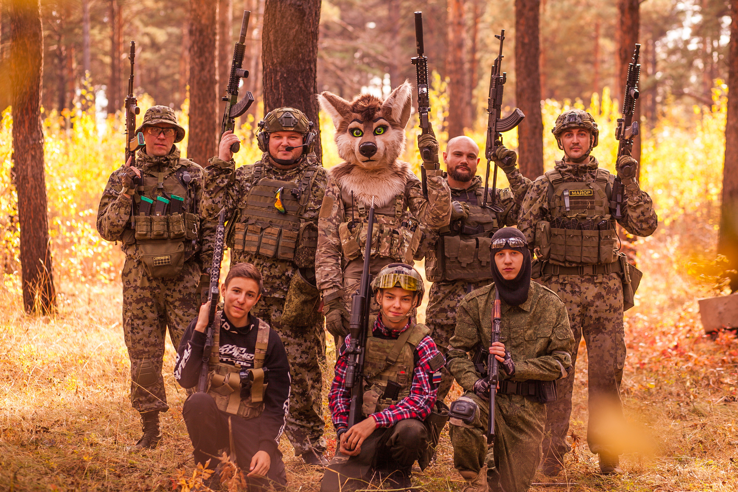 Страйкбол. Фотограф Дарья Локотко в Красноярске