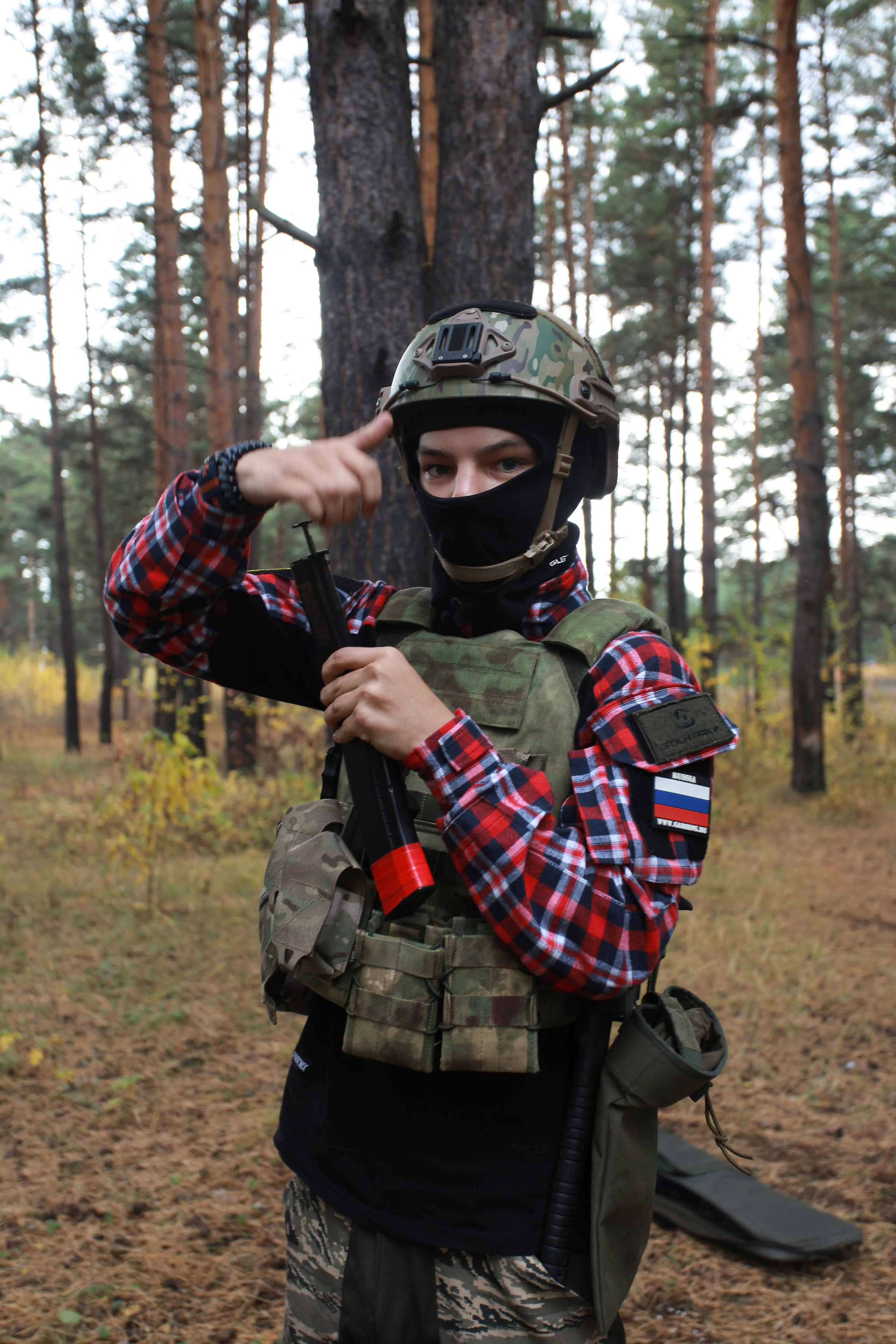 Страйкбол. Фотограф Дарья Локотко в Красноярске