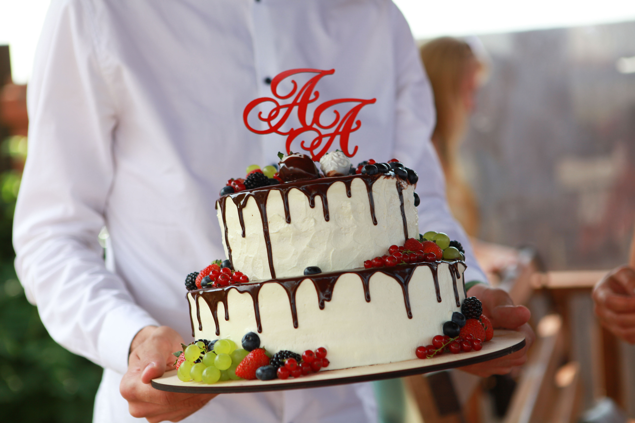 свадебный торт