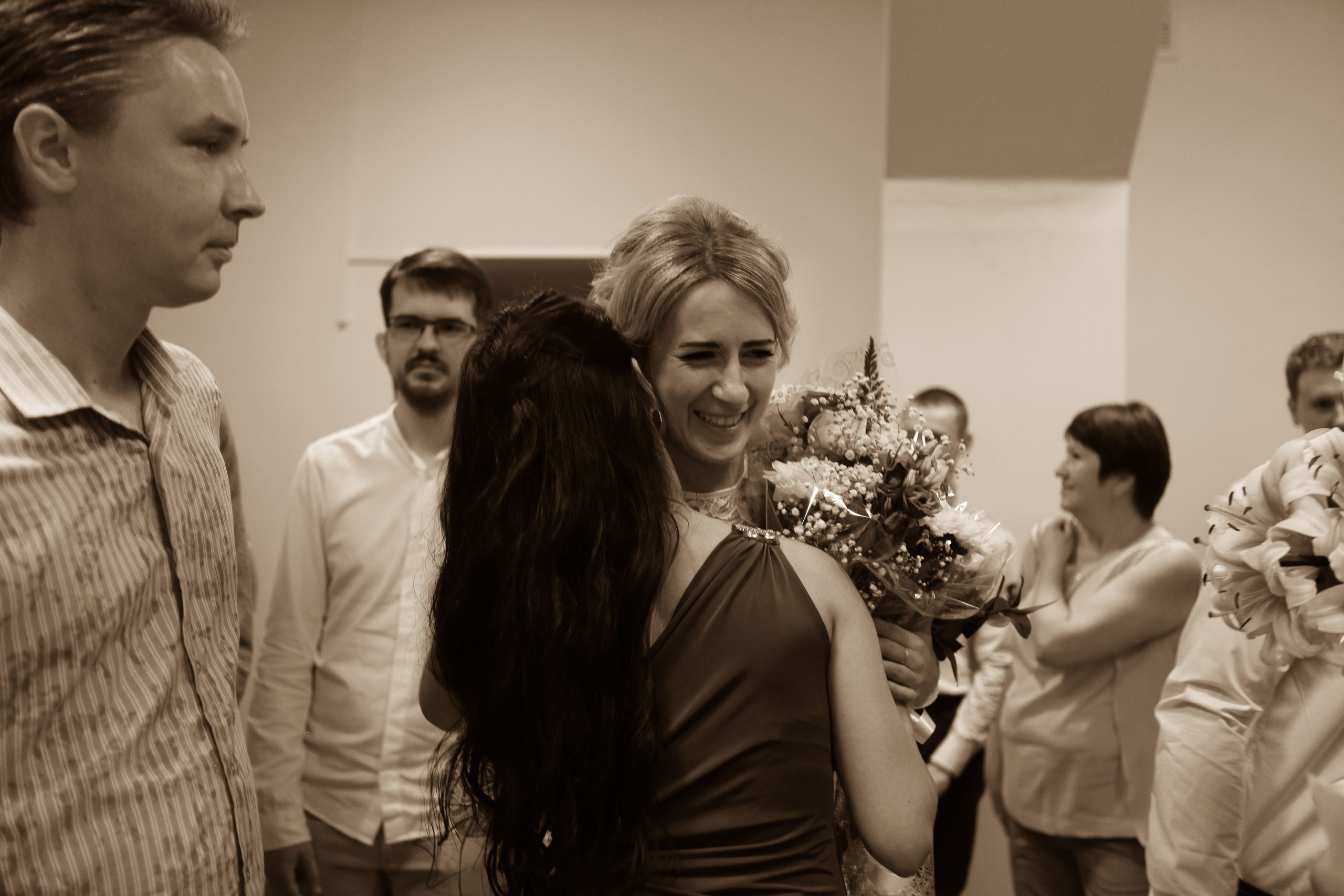 жених и невеста свадьба лето загс церемония бракосочетания 