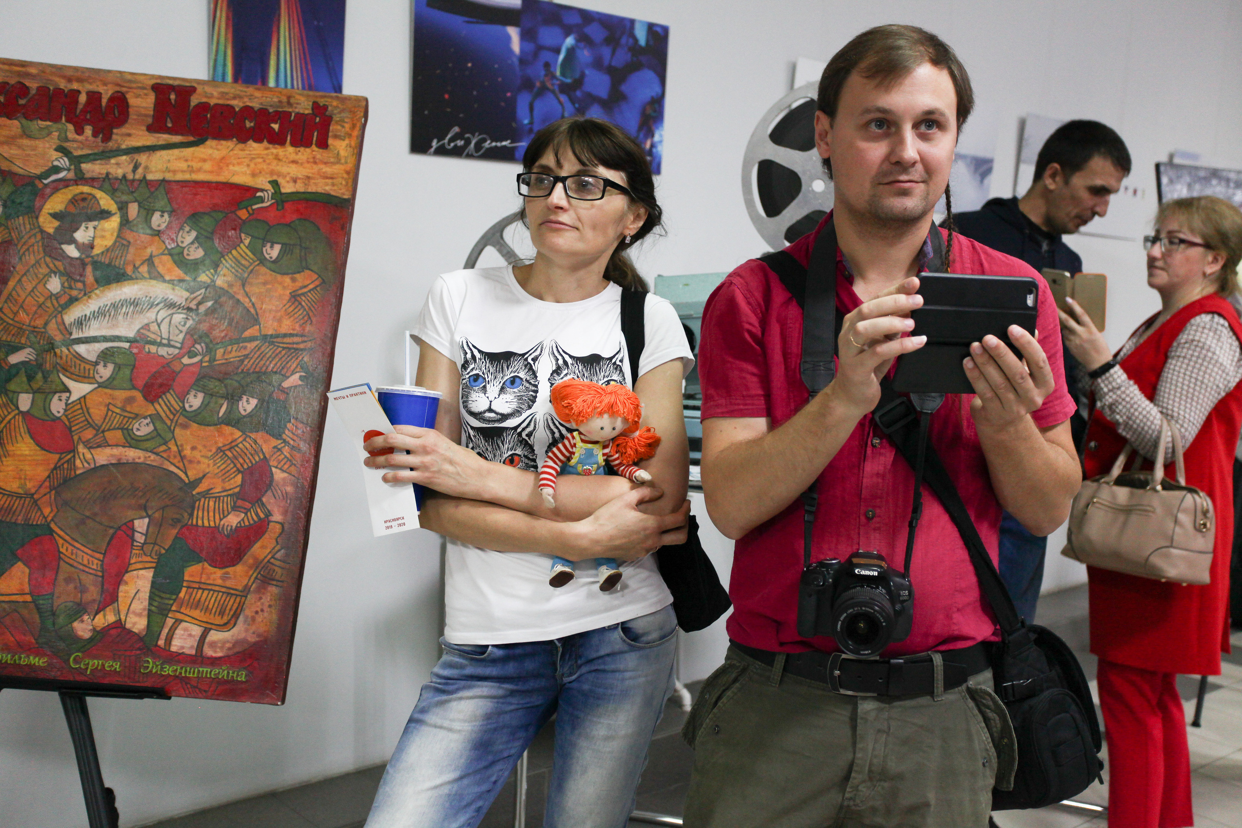 Кино ночь в Доме кино. Фотограф Дарья Локотко в Красноярске