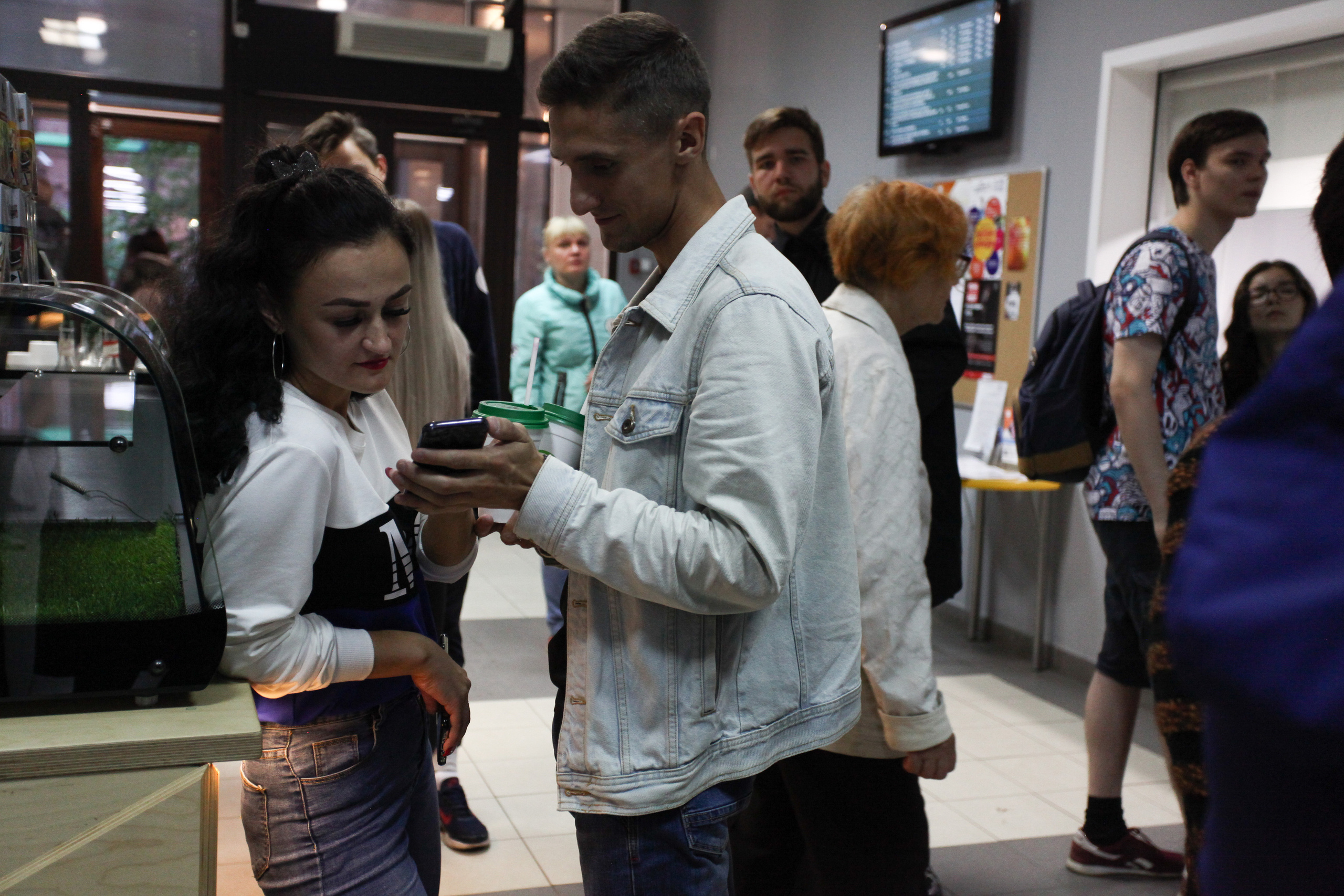 Кино ночь в Доме кино. Фотограф Дарья Локотко в Красноярске