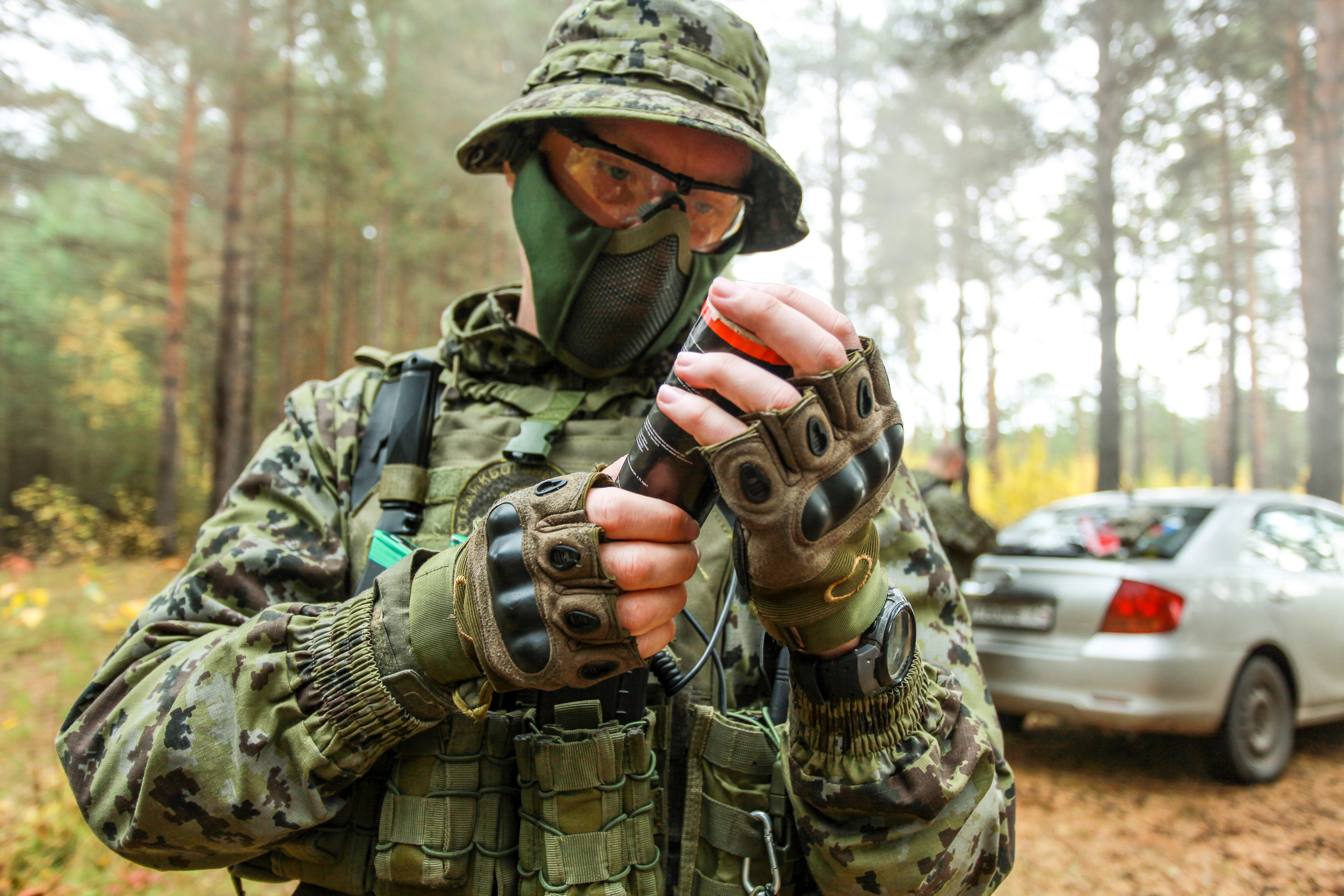 Страйкбол. Фотограф Дарья Локотко в Красноярске