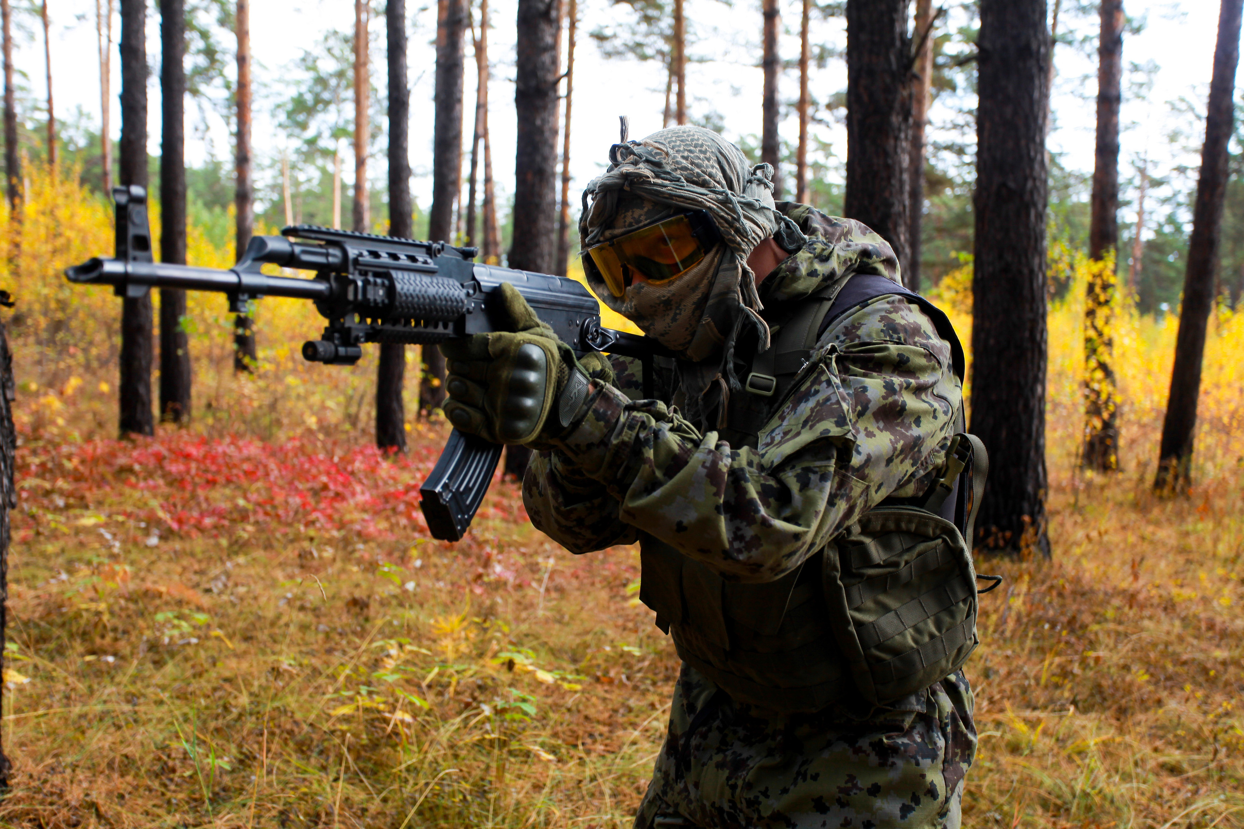 Страйкбол. Фотограф Дарья Локотко в Красноярске