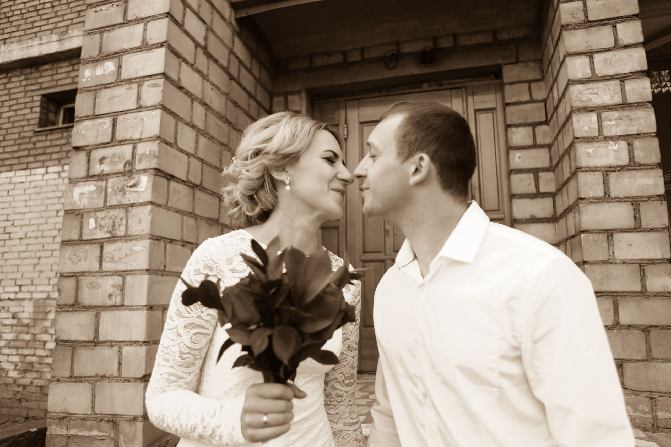 жених и невеста свадьба лето загс