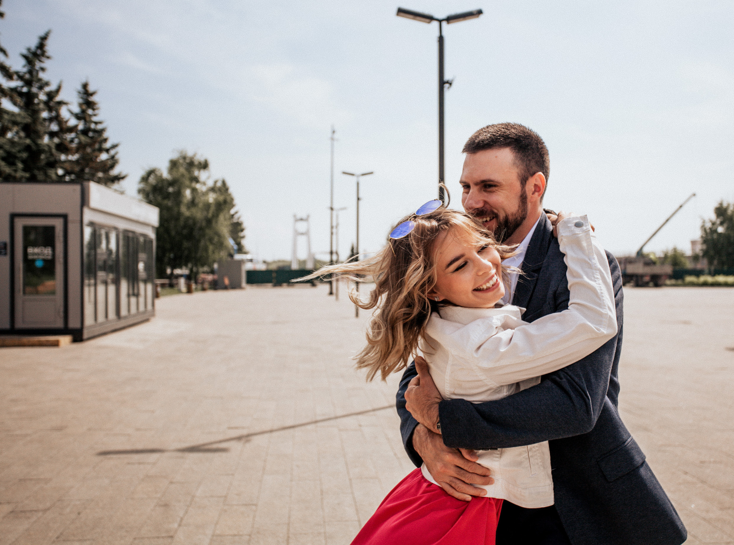 город красивая пара фотосессия