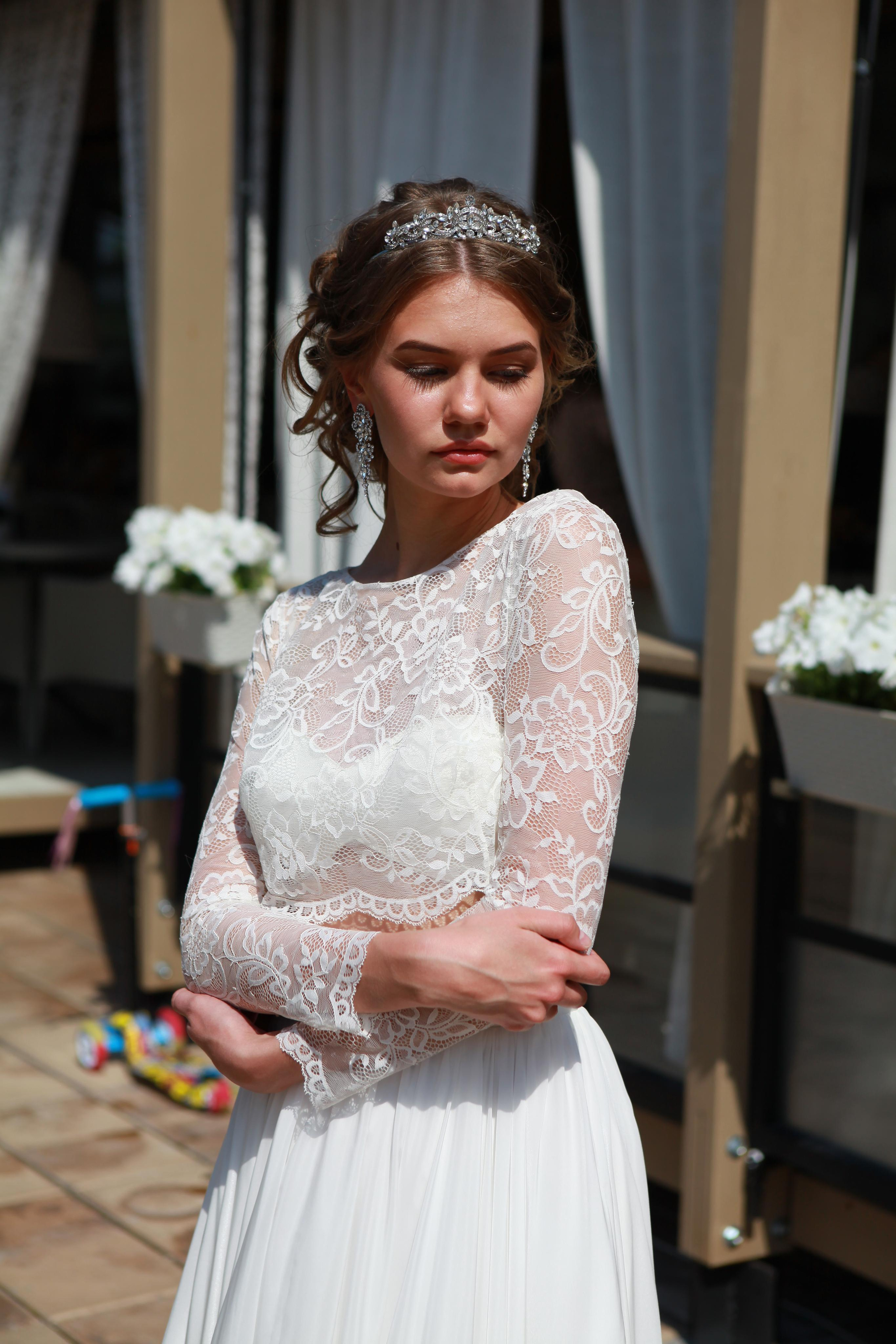 красивая невеста лето фотосессия южный берег