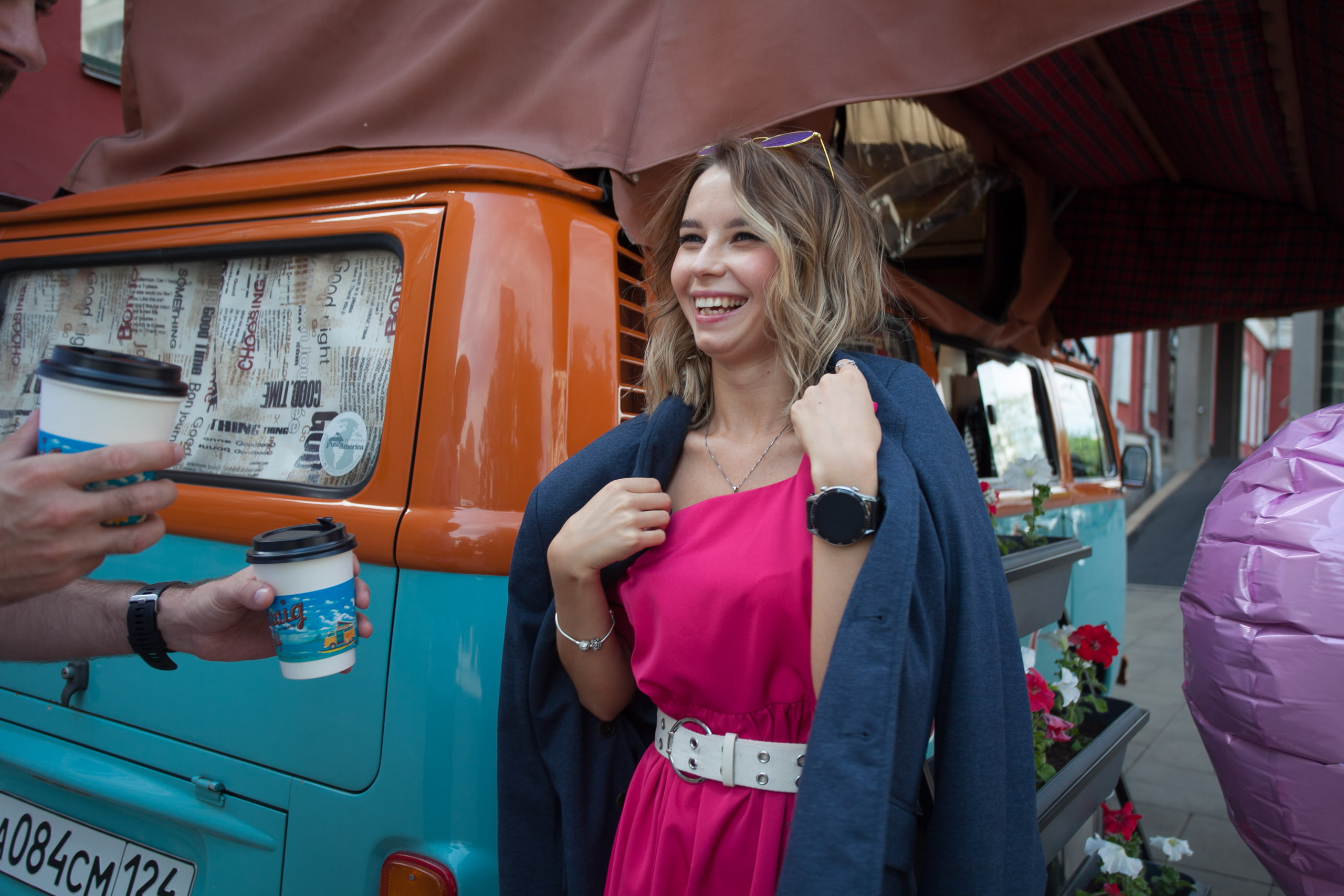  красивая девушка фотосессия лето город