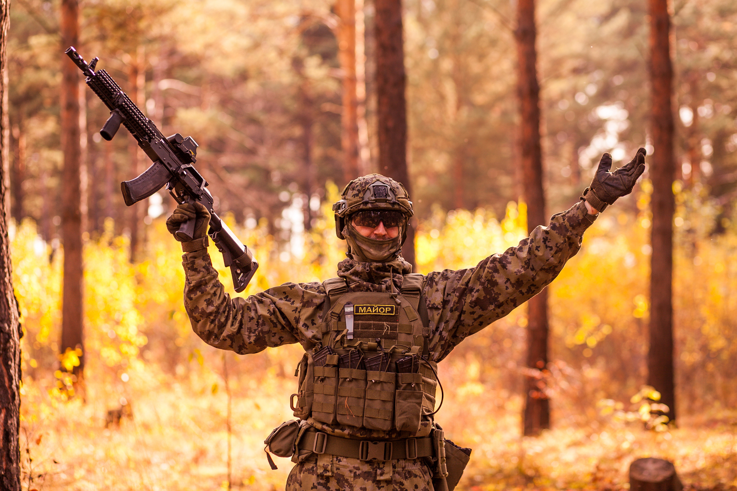 Страйкбол. Фотограф Дарья Локотко в Красноярске