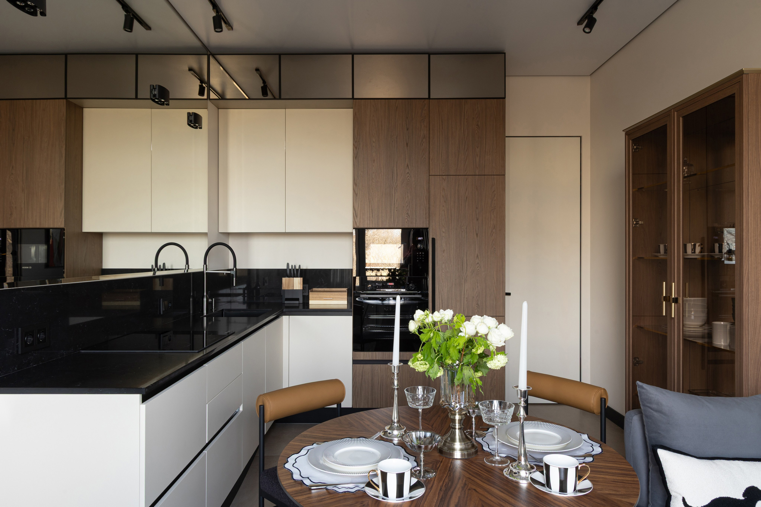 Квартира по дизайн-проекту Ольги Погосян. Интерьерный фотограф в Нижнем Новгороде и Москве Владимир Гудков