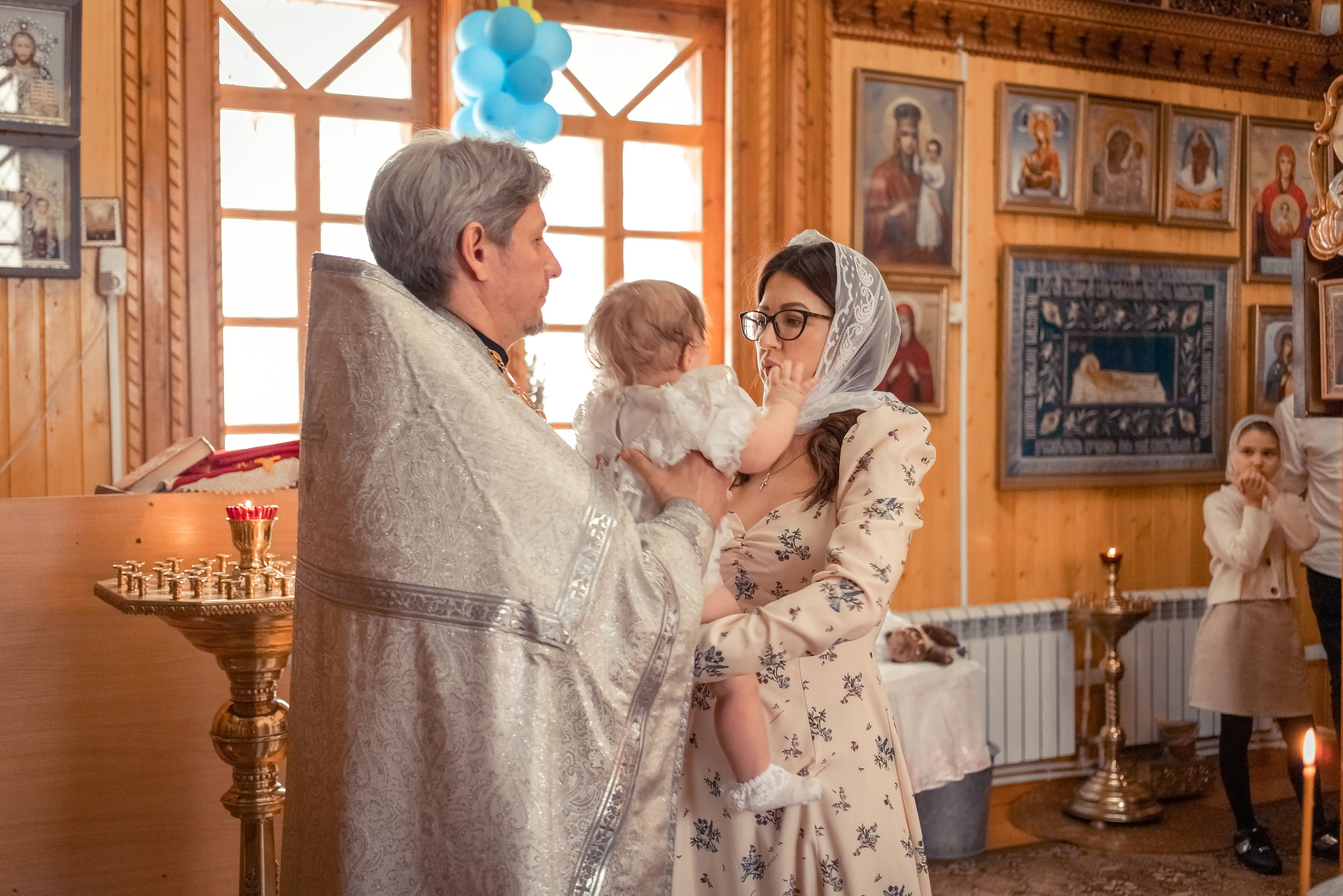 Крещение ребёнка в Сургуте. Семейный фотограф в Сургуте Инна Смолякова