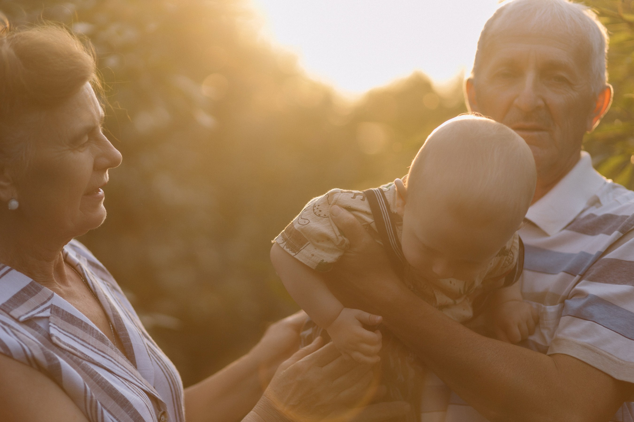 Бабушка и дедушка. Семейный фотограф Губкин/Старый Оскол