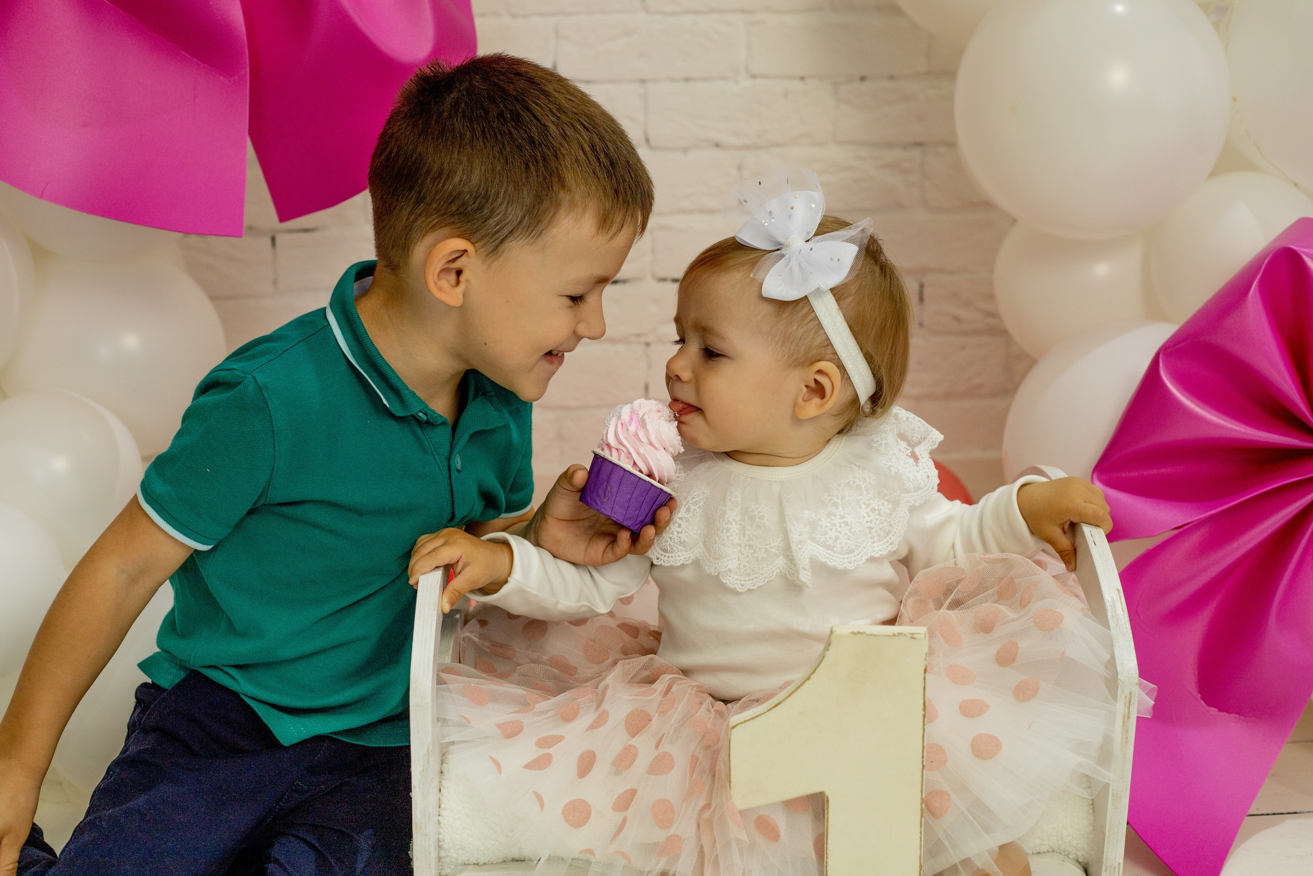 1 годик Анюте. Фотограф новорожденных в Екатеринбурге