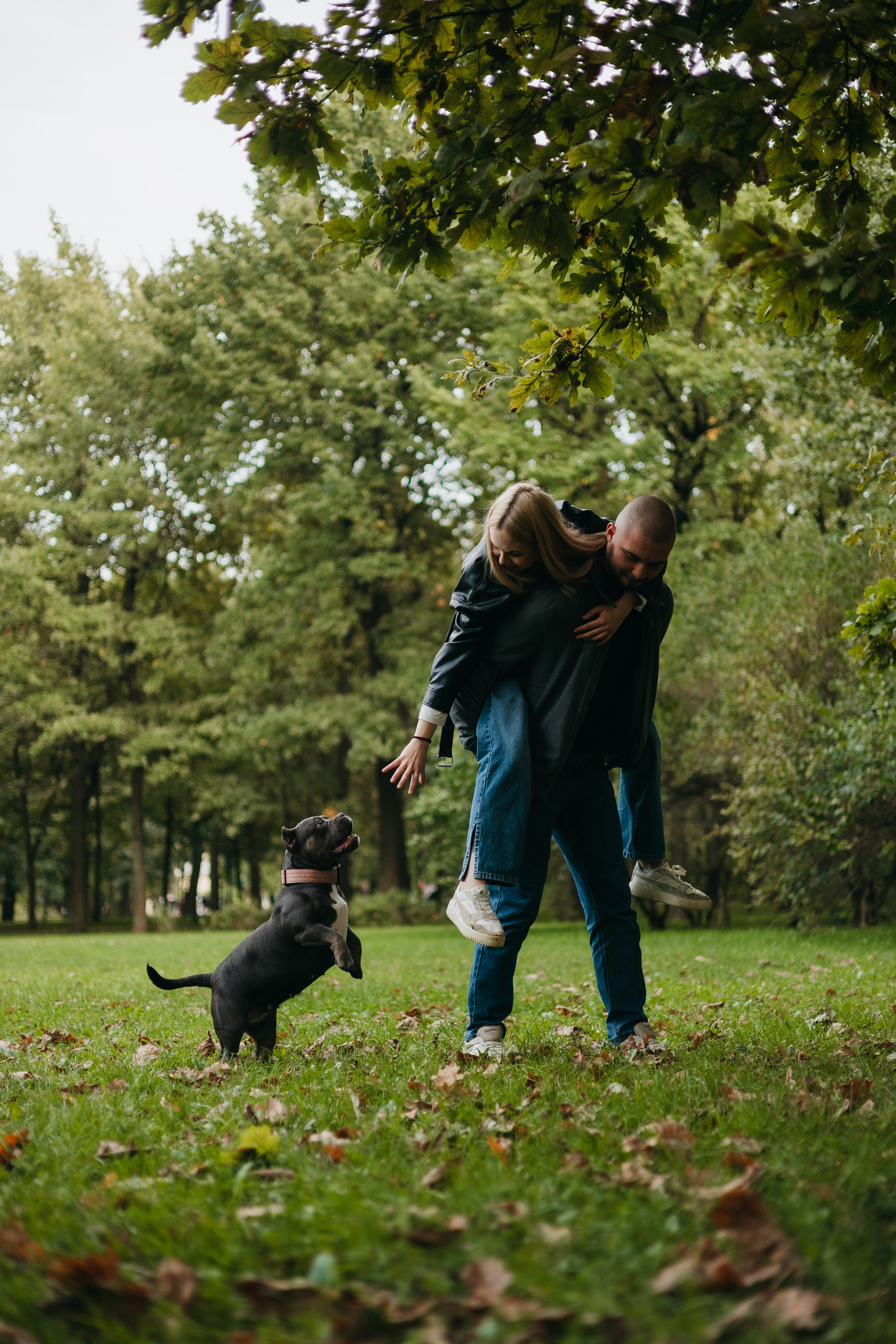 Саша, Руслан и Луна. Фотограф животных Евгения Верцинская