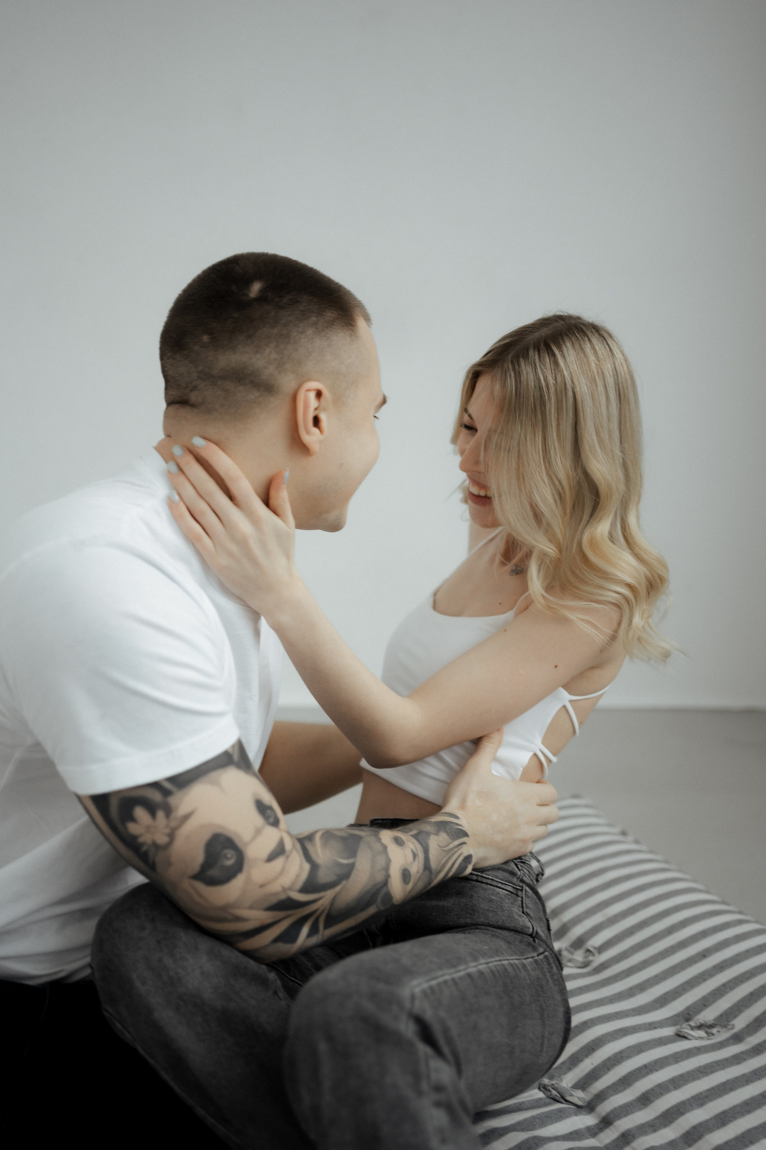 Парная фотосессия в студии в Архангельске. Портретный и свадебный фотограф в Архангельске Елизавета Стрекаловская