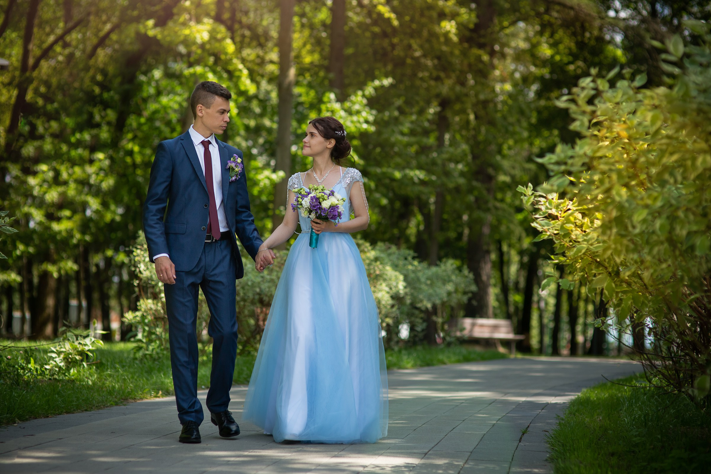 Прогулка по Серпухову. Свадебная фотосъёмка в Москве, Туле