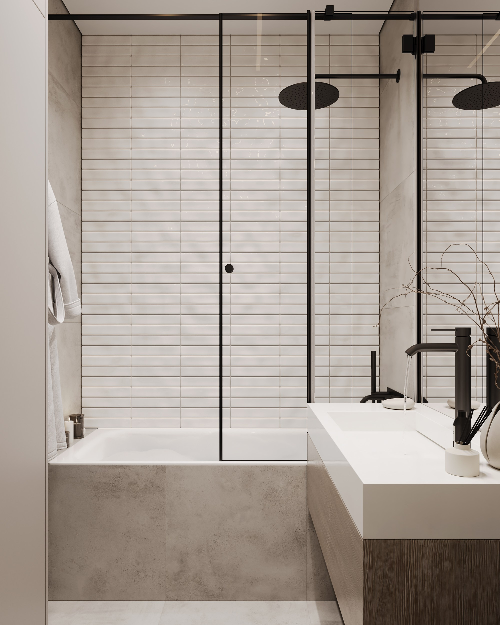 Scolcovo. Дизайн интерьера | 3D визуализация | Миланская Марина