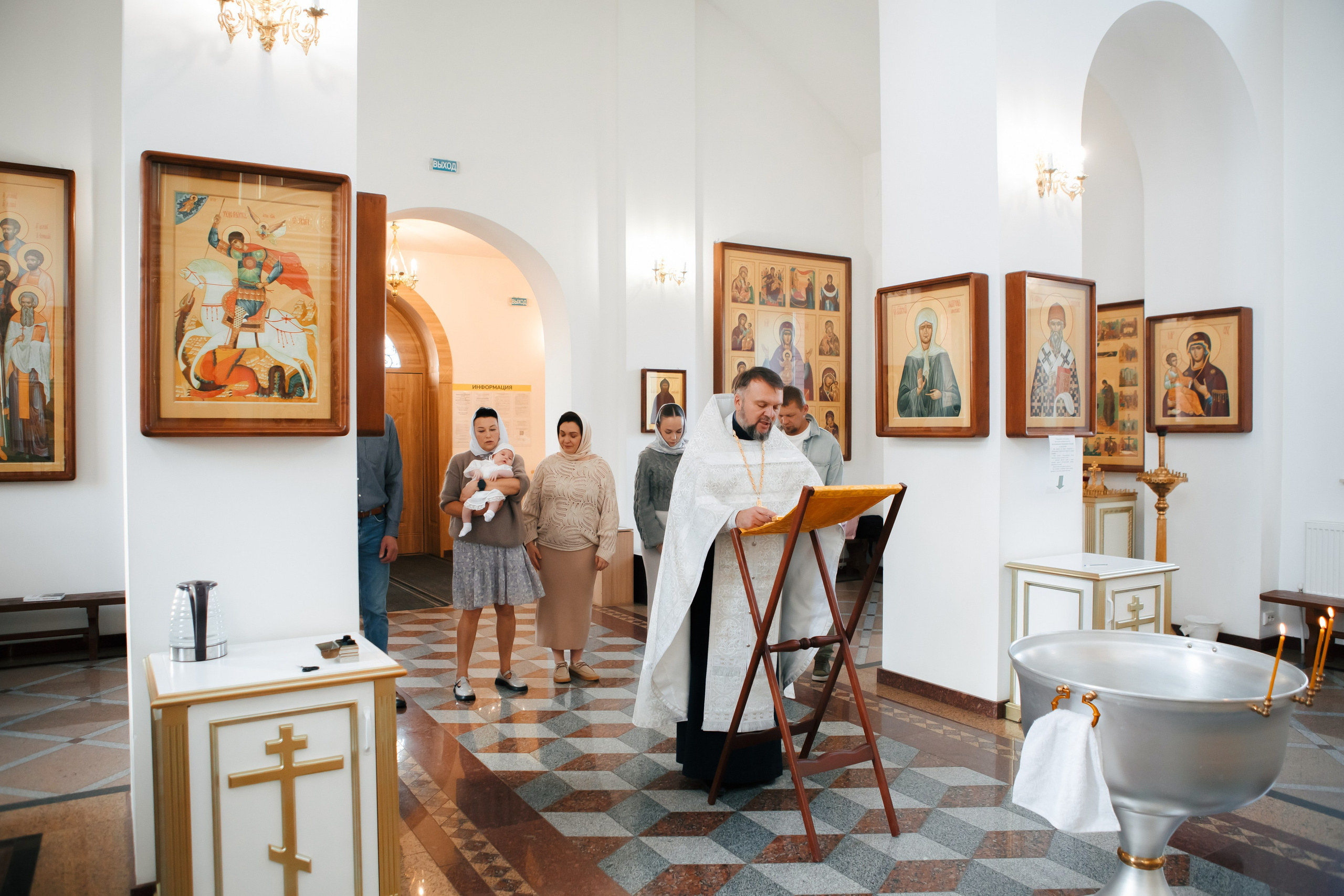 Крестины Давида. Фотограф Александра Рышкова