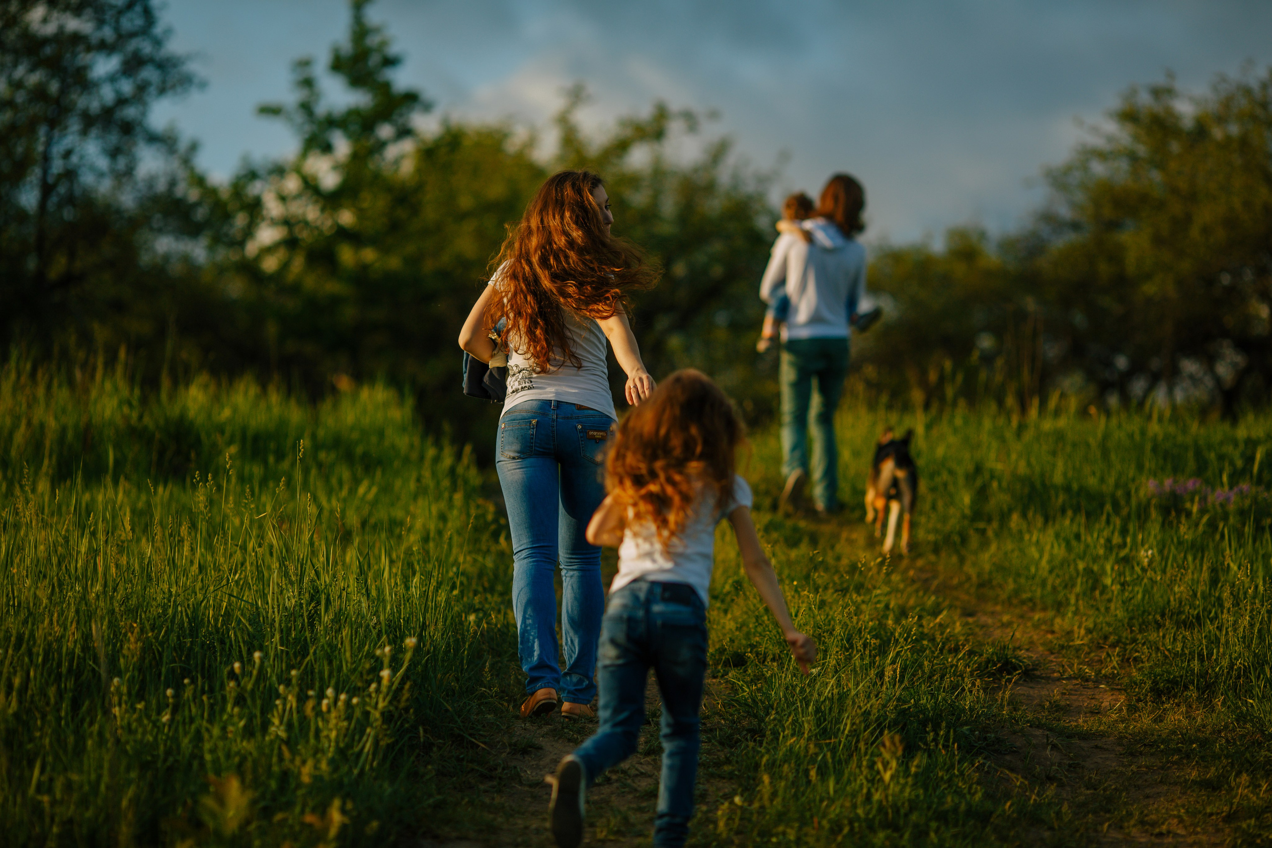 Ира, Саша, Ксюша, Макс. Фотограф Александра Рышкова