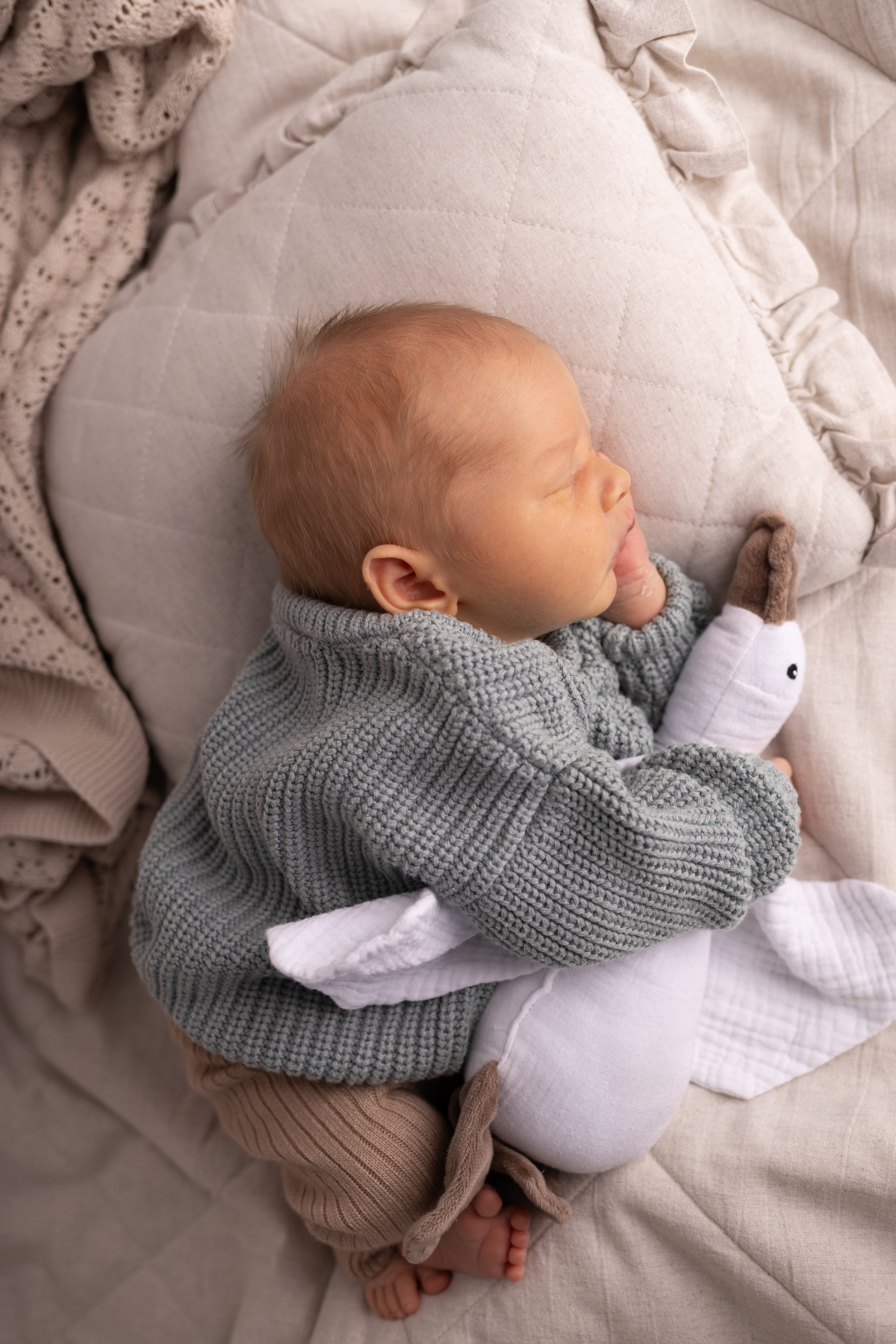 Newborn съемка в стиле Лайф. Фотограф новорожденных малышей в Омске и Омской области Эльвира Камаева