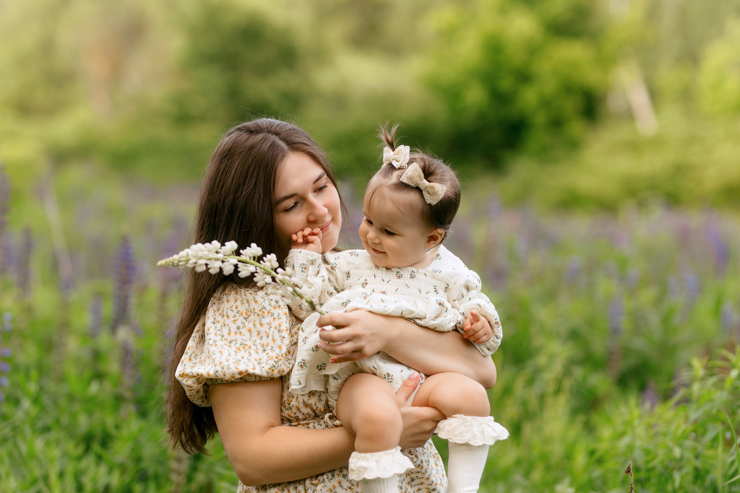 В люпинах. Свадебный и семейный фотограф в Туле и области Маша Костина