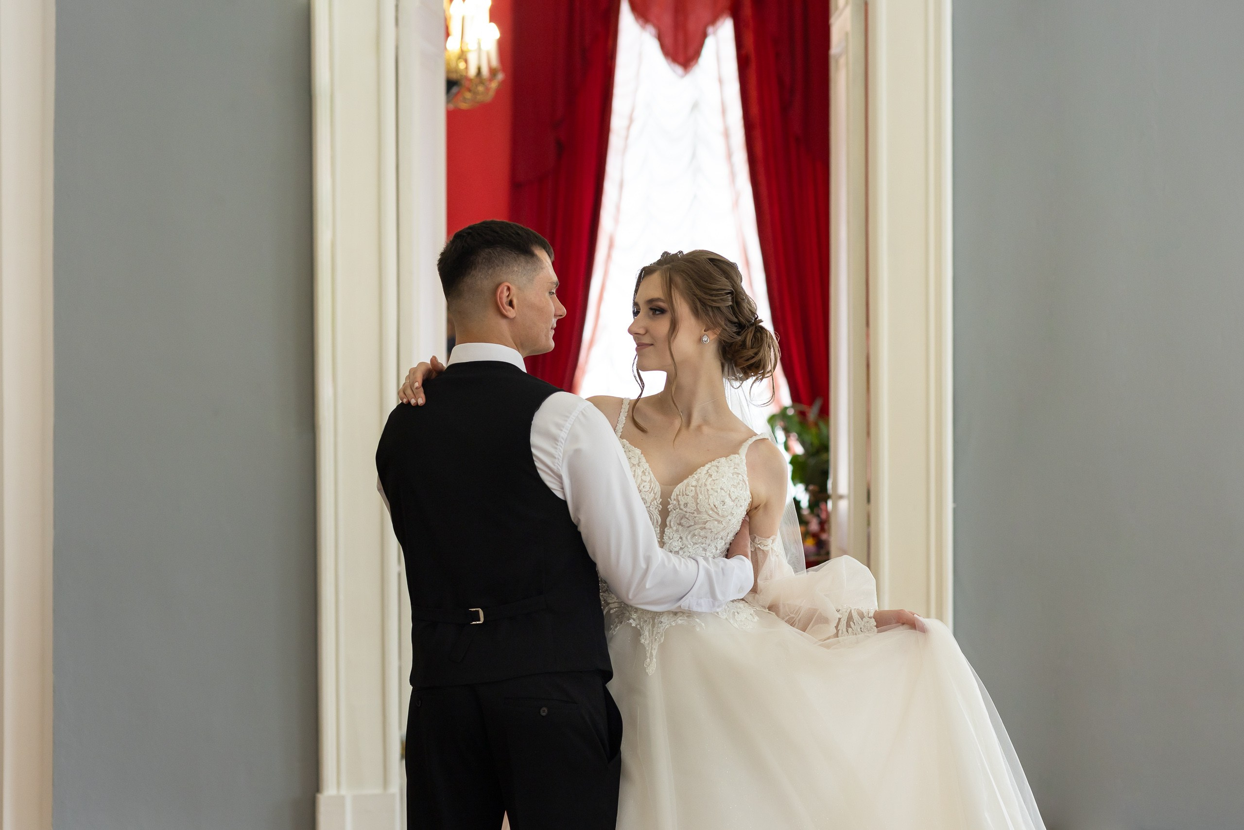 Дворец Бобринских. Свадебная фотосъёмка в Москве, Туле