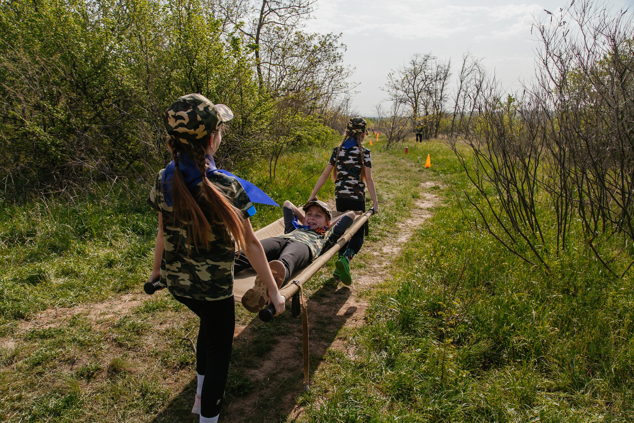 Игра «Зарница» в лицее 8 «Олимпия». Фотограф в Волгограде Норченко Светлана