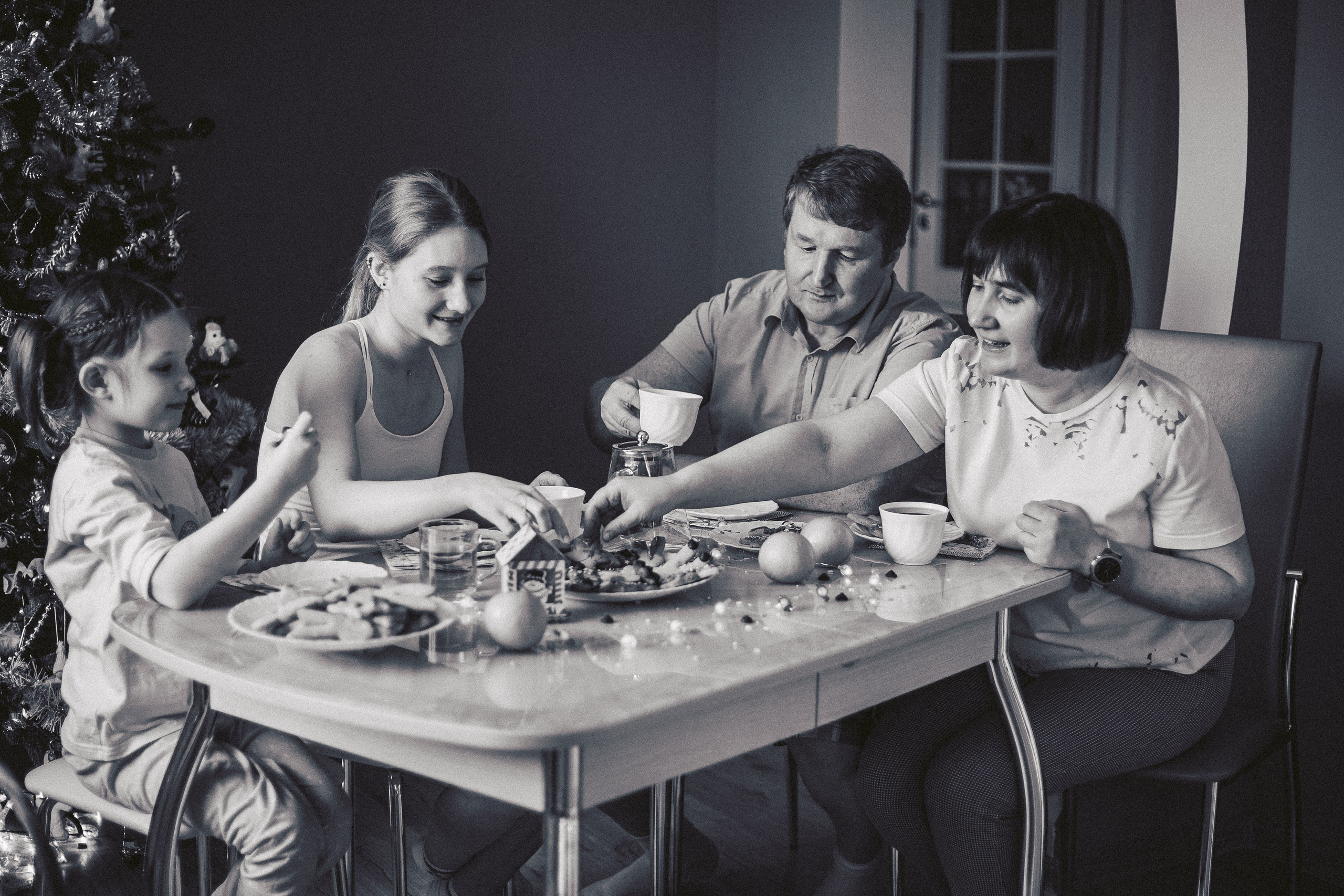Домашняя фотосессия - Печем печенье. Семейный и женский фотограф Кемерово Мария Степ