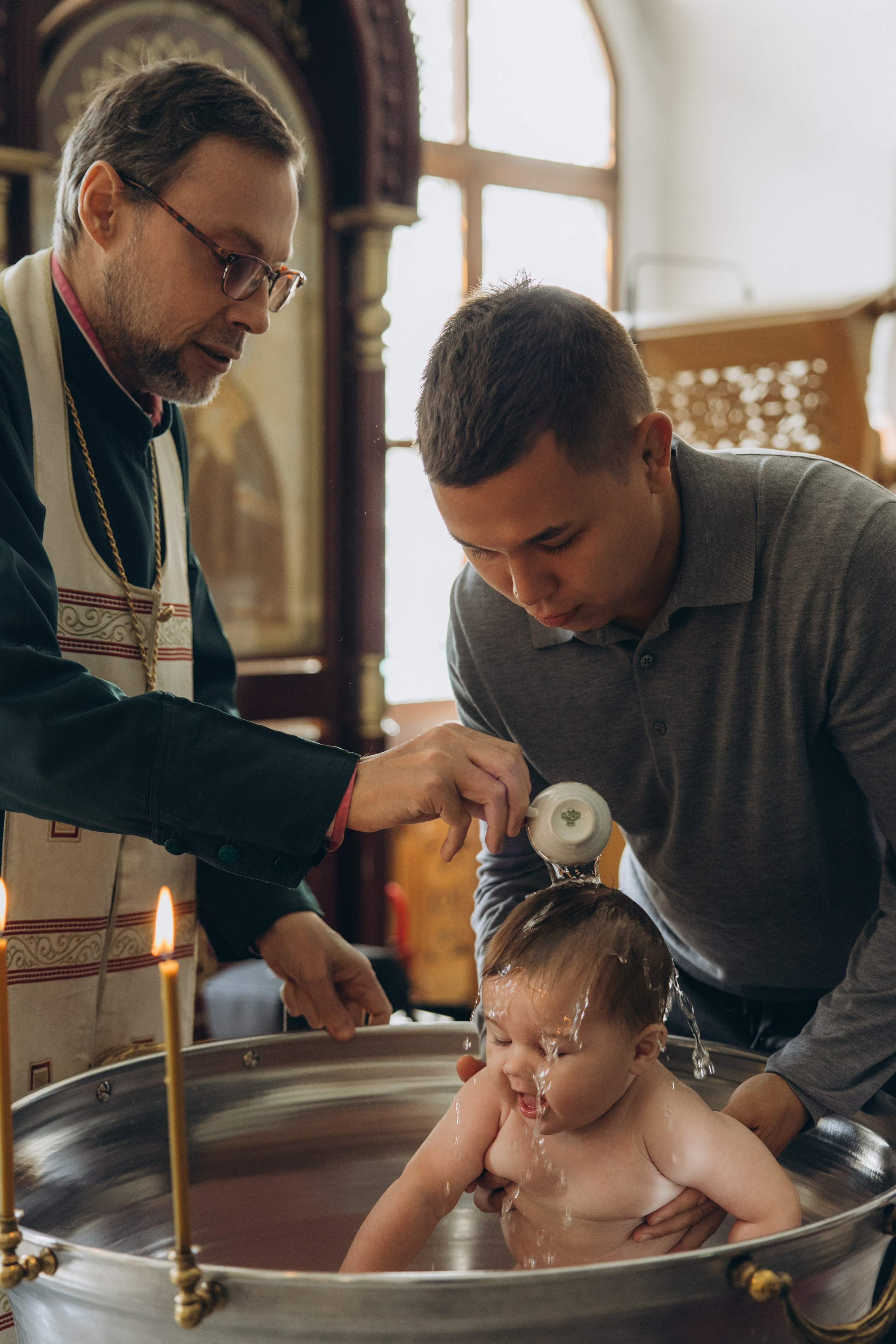 Крещение Демида. Свадебный, семейный фотограф в Иркутске Светлана Макаричева