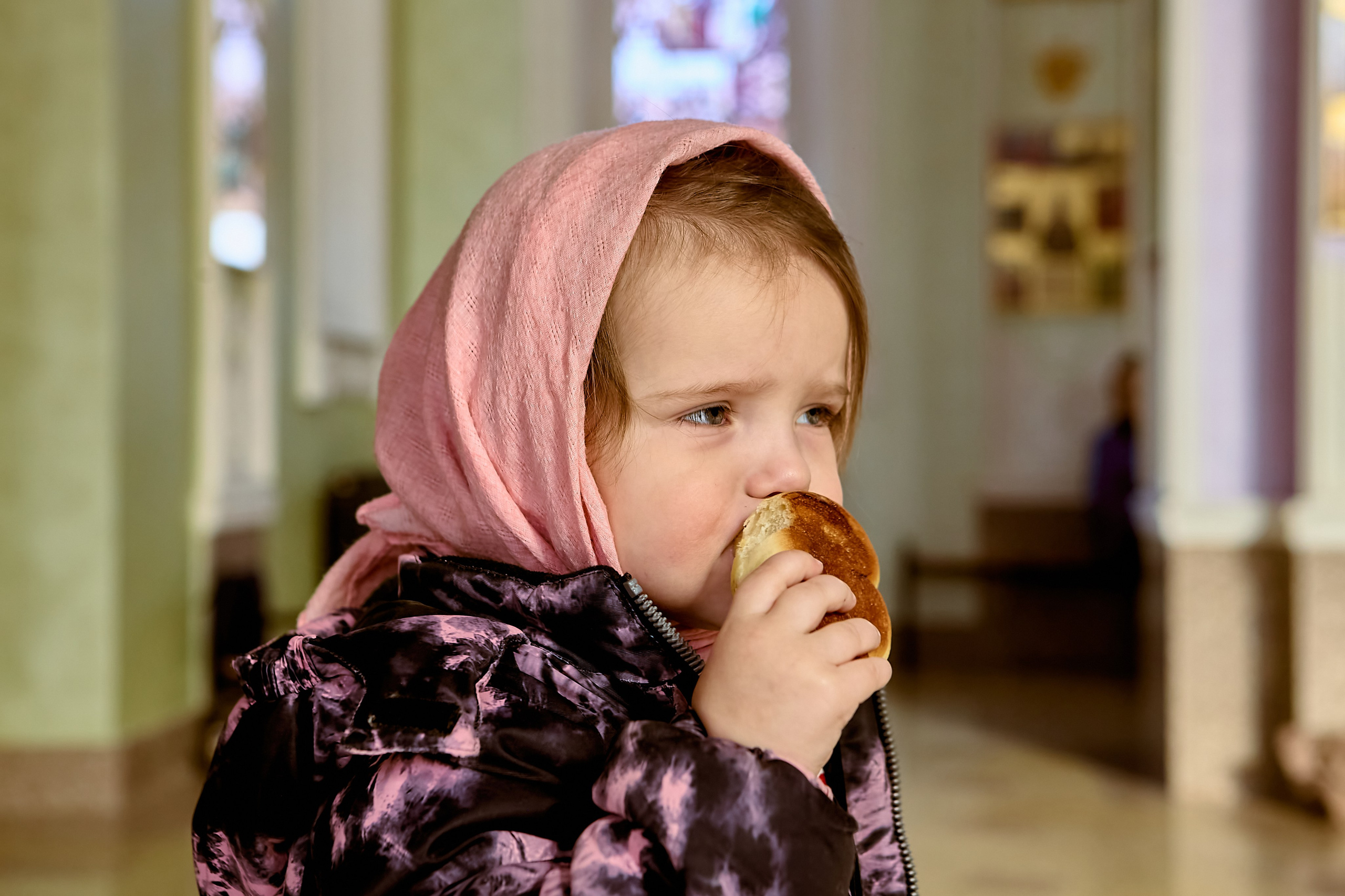 Детский портрет в день памяти 40 Севастийских мучеников в храме пророка Божия Илии г. Дзержинск