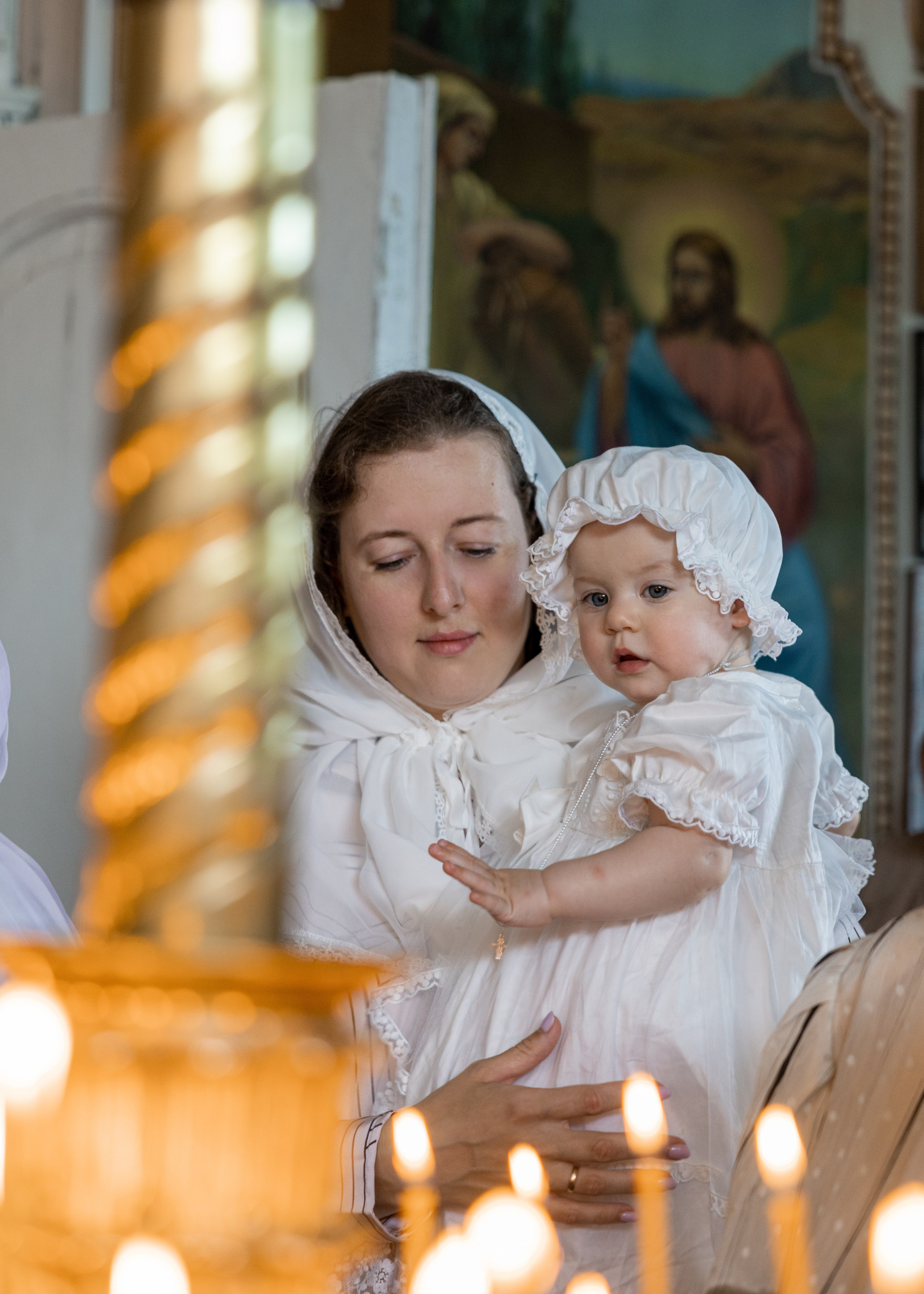 Крещение Елизаветы. Школьный и семейный фотограф в городе Тамбов и Моршанск Елена Федорова