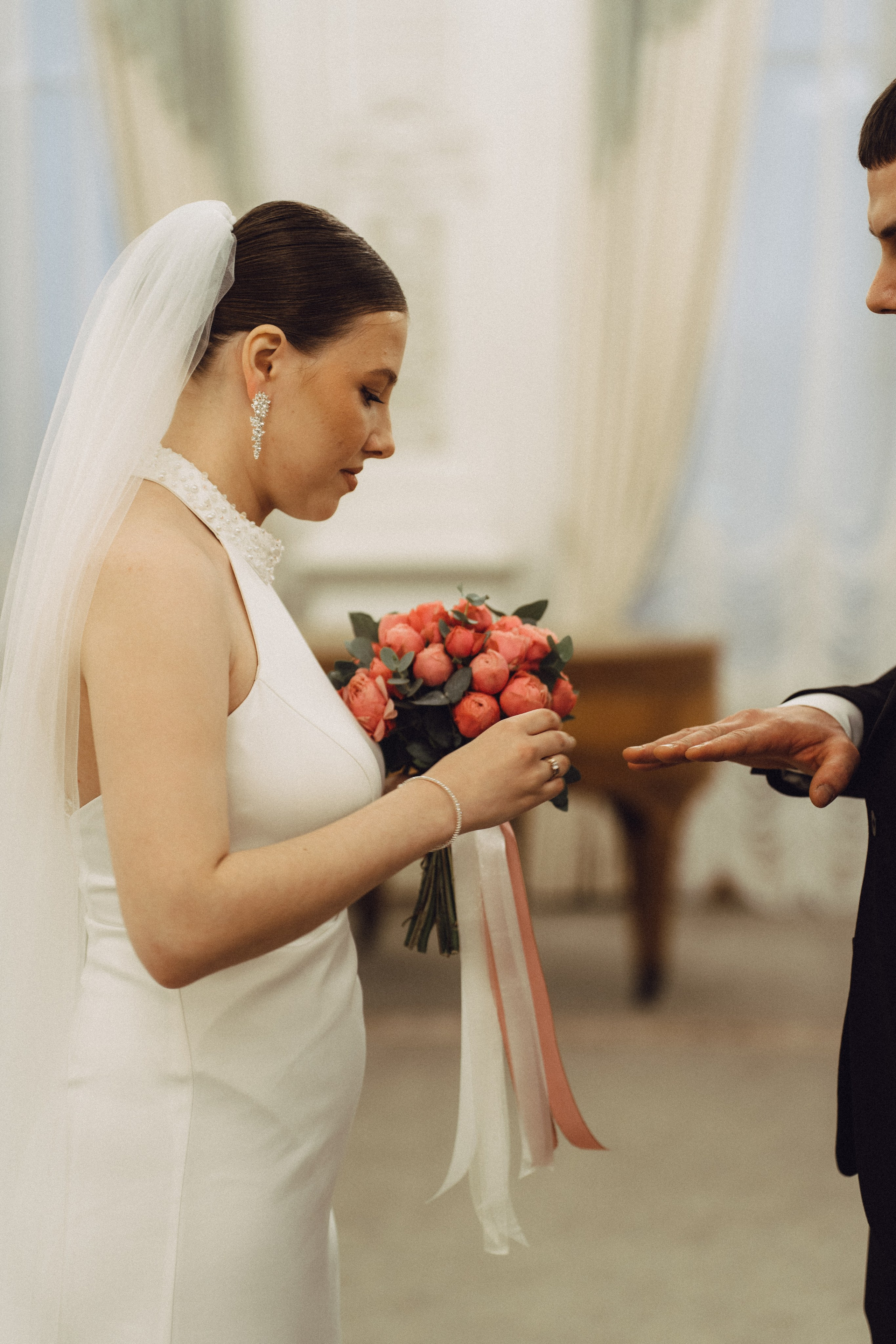 СВАДЕБНАЯ СЬЕМКА В ПЕВОМ ДВОРЦЕ БРАКОСОЧЕТАНИЯ. Профессиональный фотограф, Санкт-Петербург — Виктория Богомолова