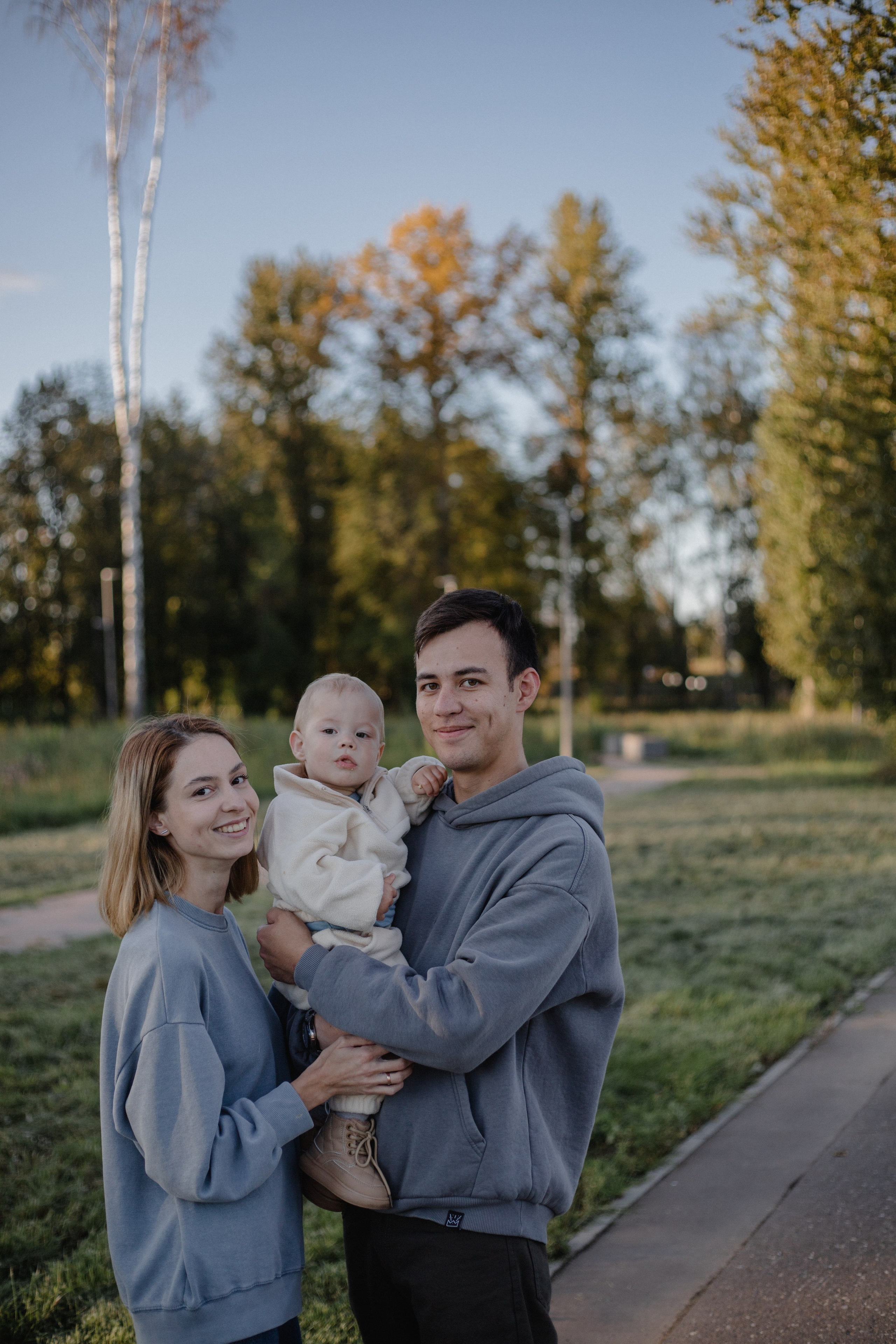 Семейная прогулка в парке