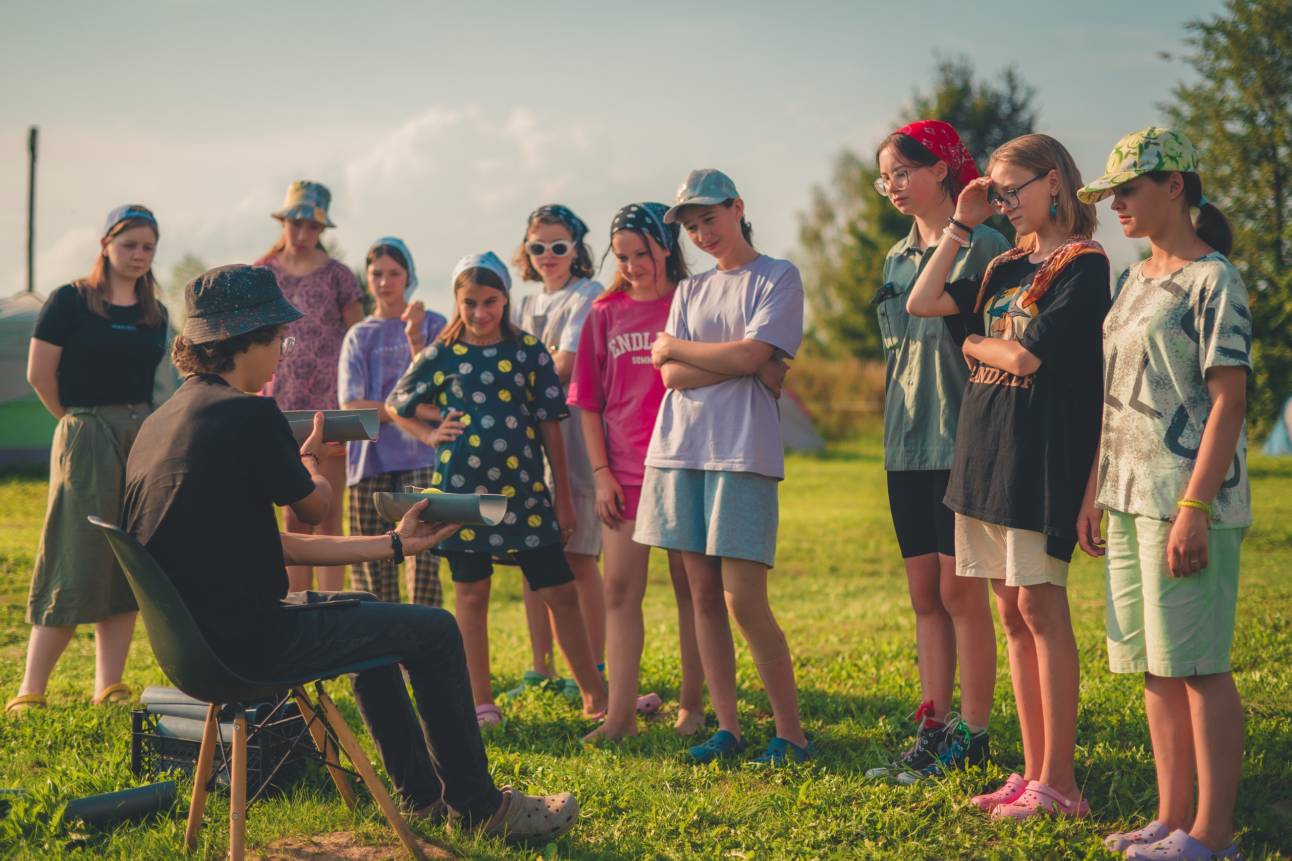 Детский лагерь — 6 смена 2023 год. Иван Кубик — фотограф и видеограф