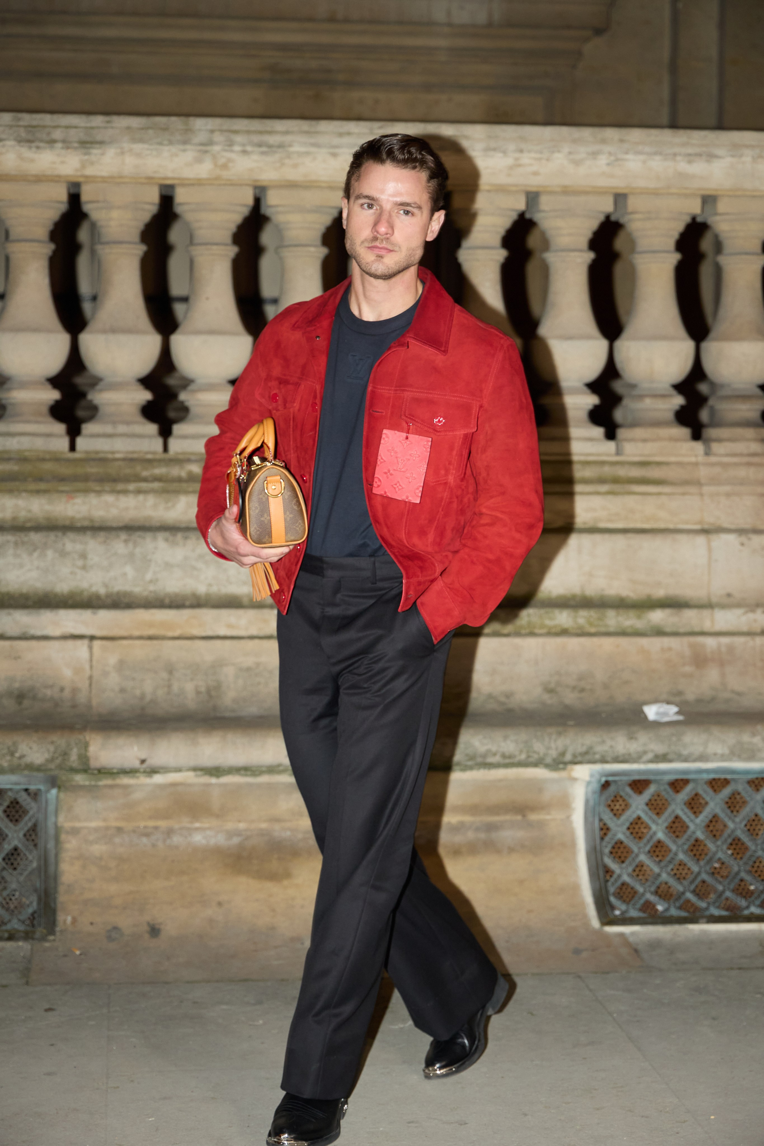 PFW MENSWEAR FALL/WINTER 25/26 LOUIS VUITTON. Photographer in Milan Ivan Goncharov