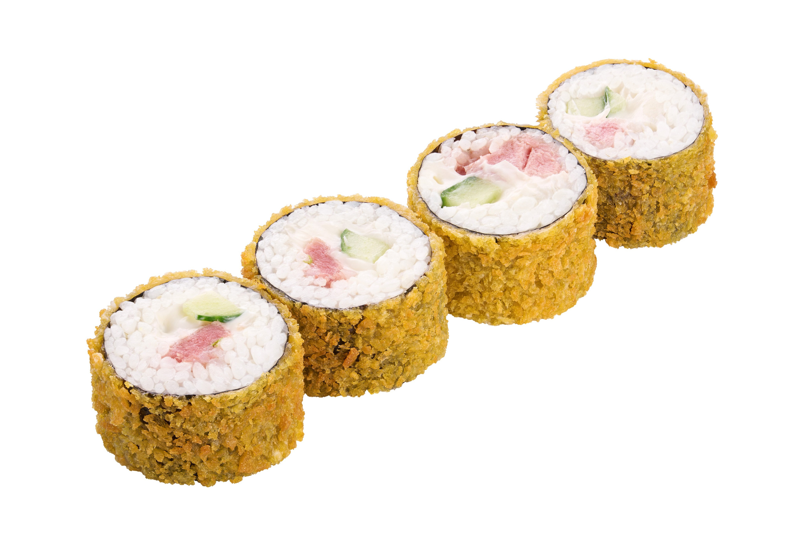 Рекламная фуд съемка запеченных роллов для доставки еды, Саратов, Энгельс