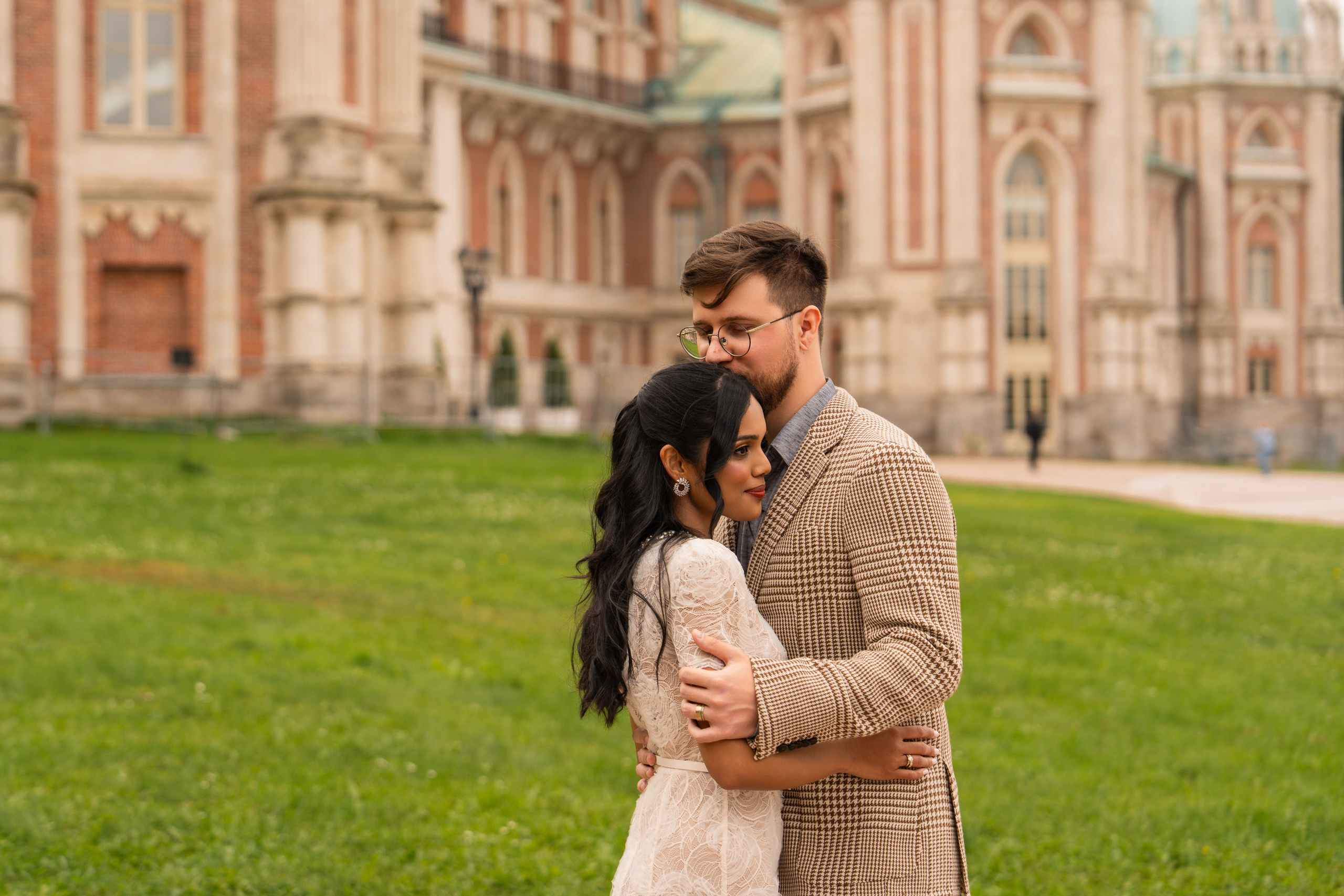 Максим и Харша, Царицыно. Свадебный фотограф в Москве Анна Полушина