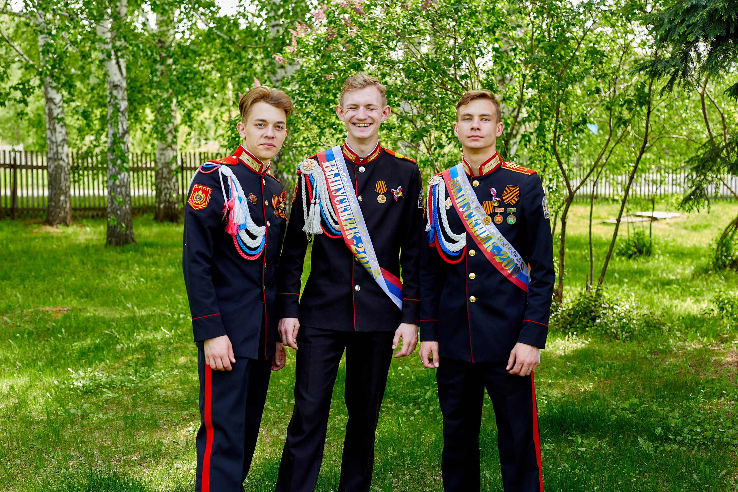 Кадеты последний звонок. Фотограф Вячеслав Фарунин