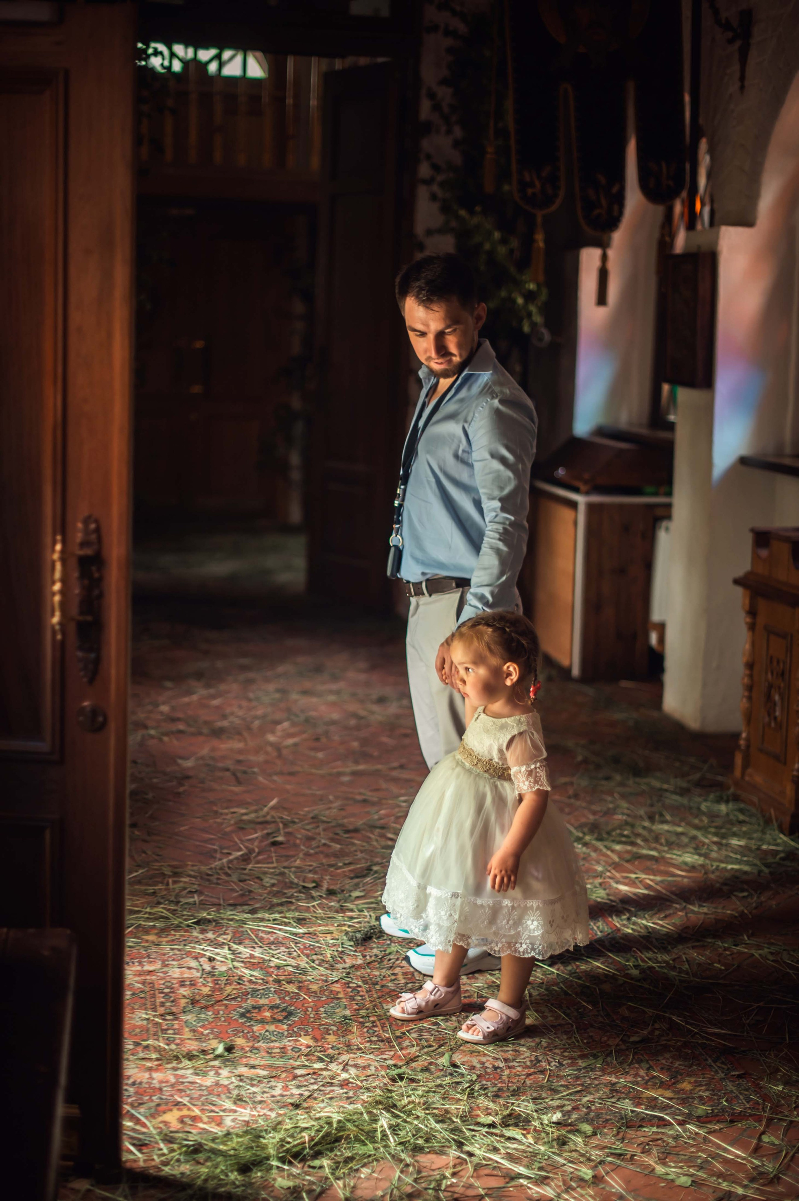 Крещение Марии храм на Мосфильмовской. Фотограф Алёна Мил