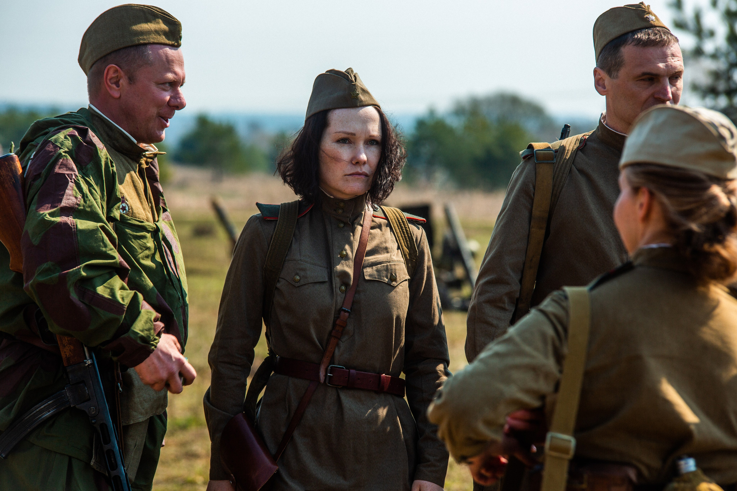 РЕКОНСТРУКЦИЯ БОЯ — ВОВ — БИТВА ЗА ГОРОД. Профессиональный фотограф в Мценске и Орловской области