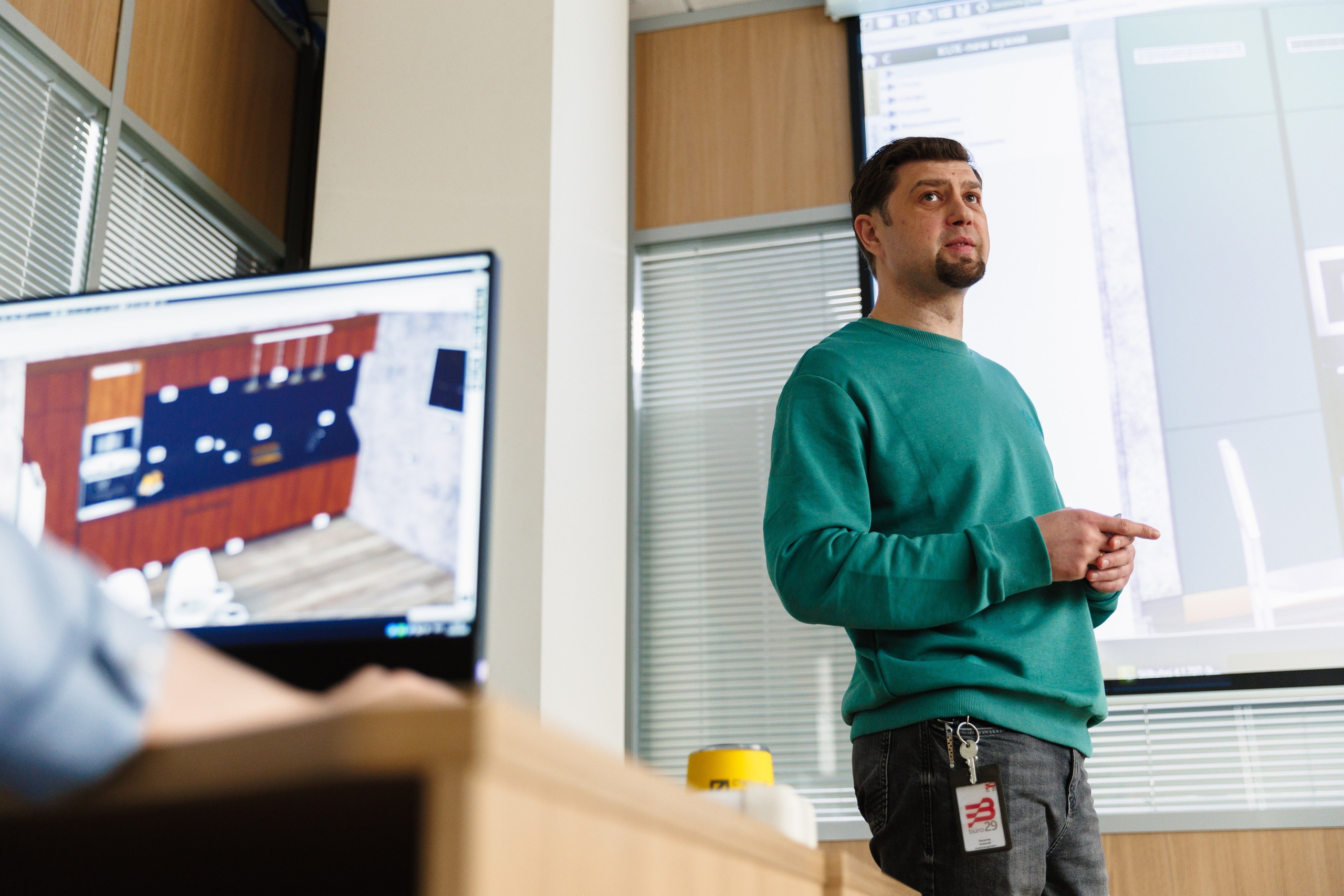 The company's training center for Stylish kitchens and interiors. Commercial photographer | Anton Ermakov