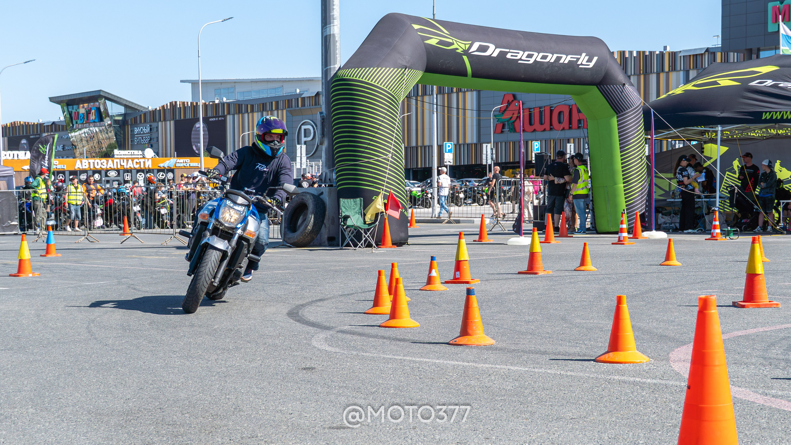 Motogymkhana CUP 1 Ekat 2025. Moto377