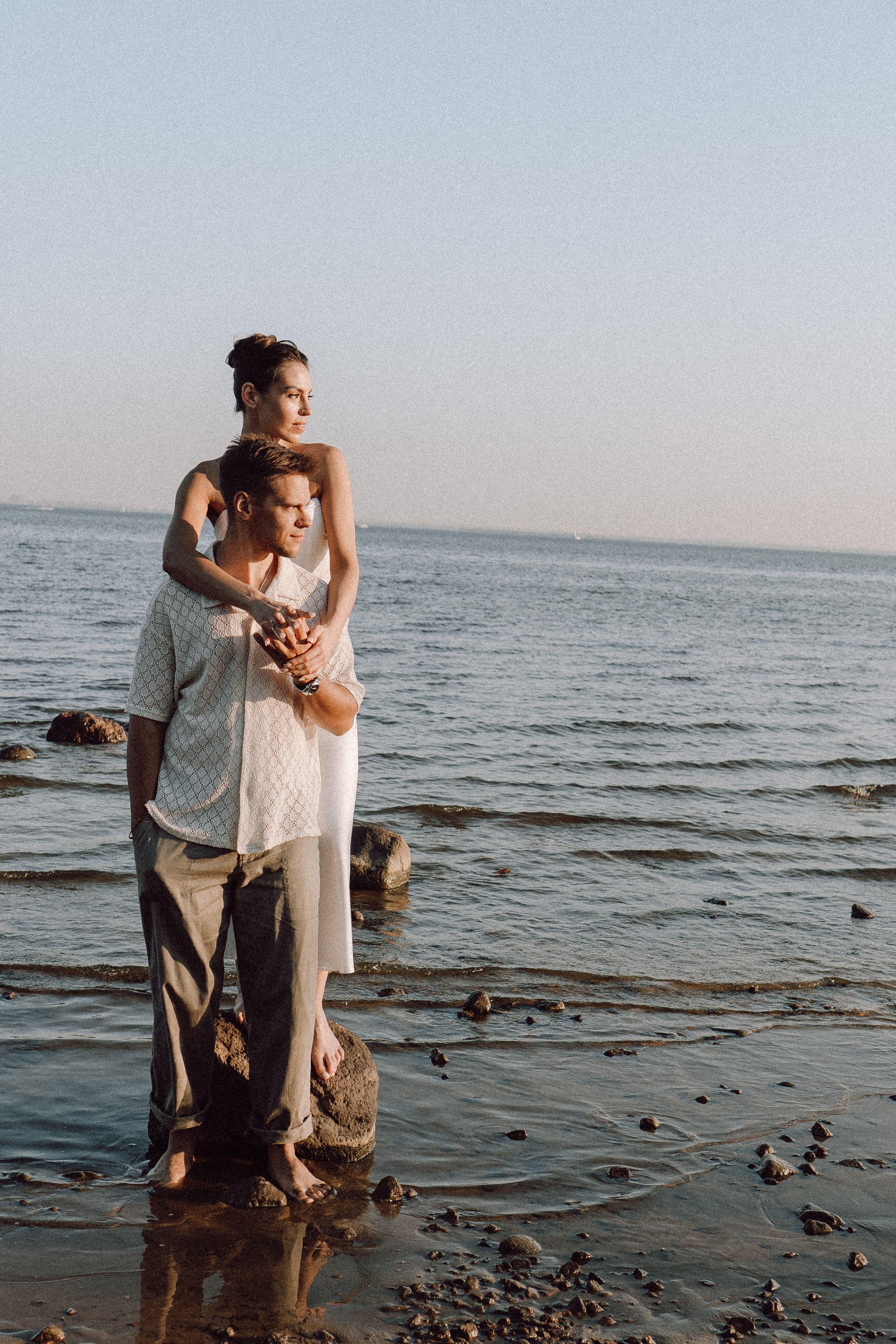 СВАДЕБНАЯ ФОТОСЕССИЯ ВЫЕЗДНОЙ ЦЕРЕМОНИИ (ФИНСКИЙ ЗАЛИВ). Профессиональный фотограф, Санкт-Петербург — Виктория Богомолова