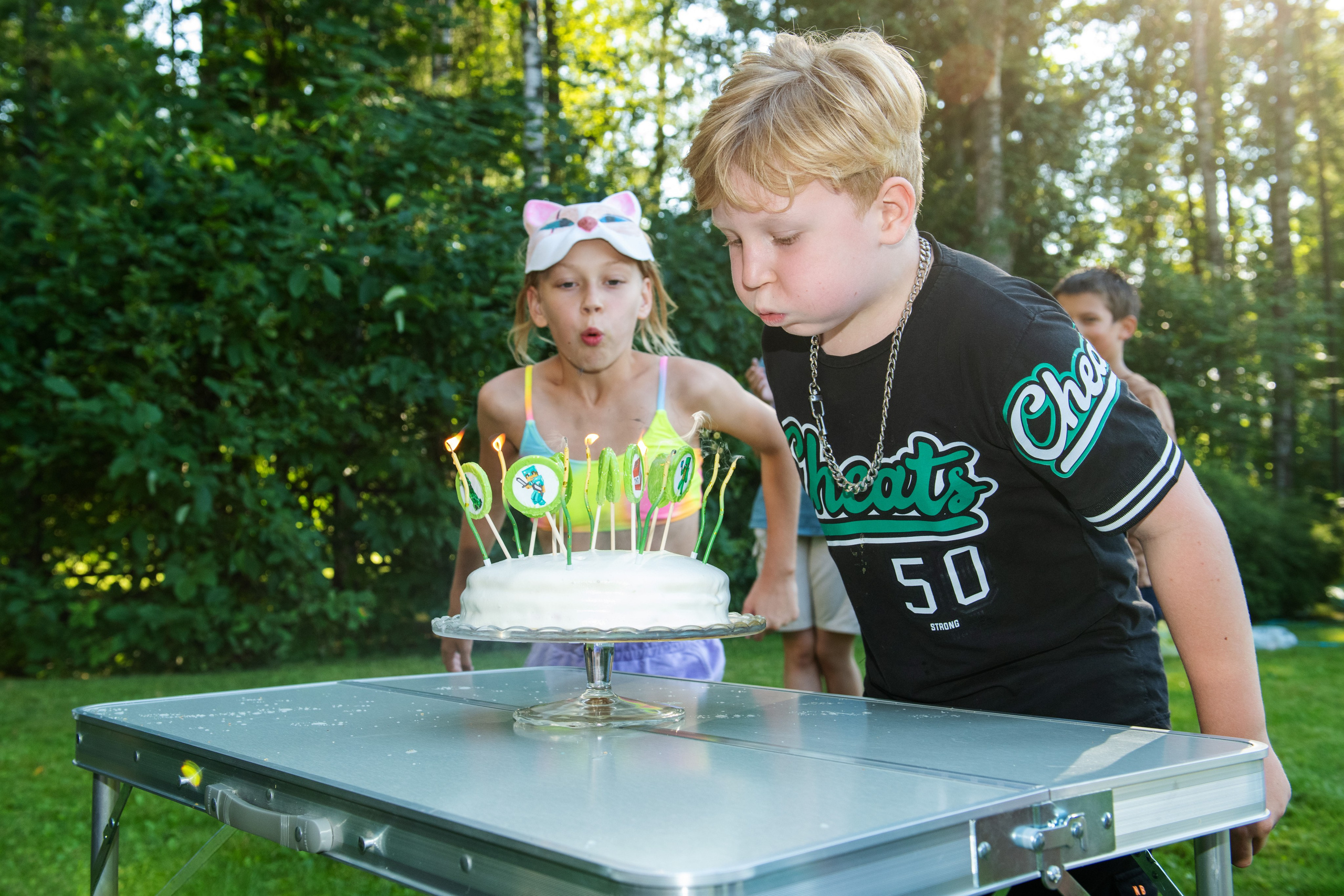 День рождения Михаила. Коттеджный посёлок. Свадебный и портретный фотограф в Москве Галина Борисова