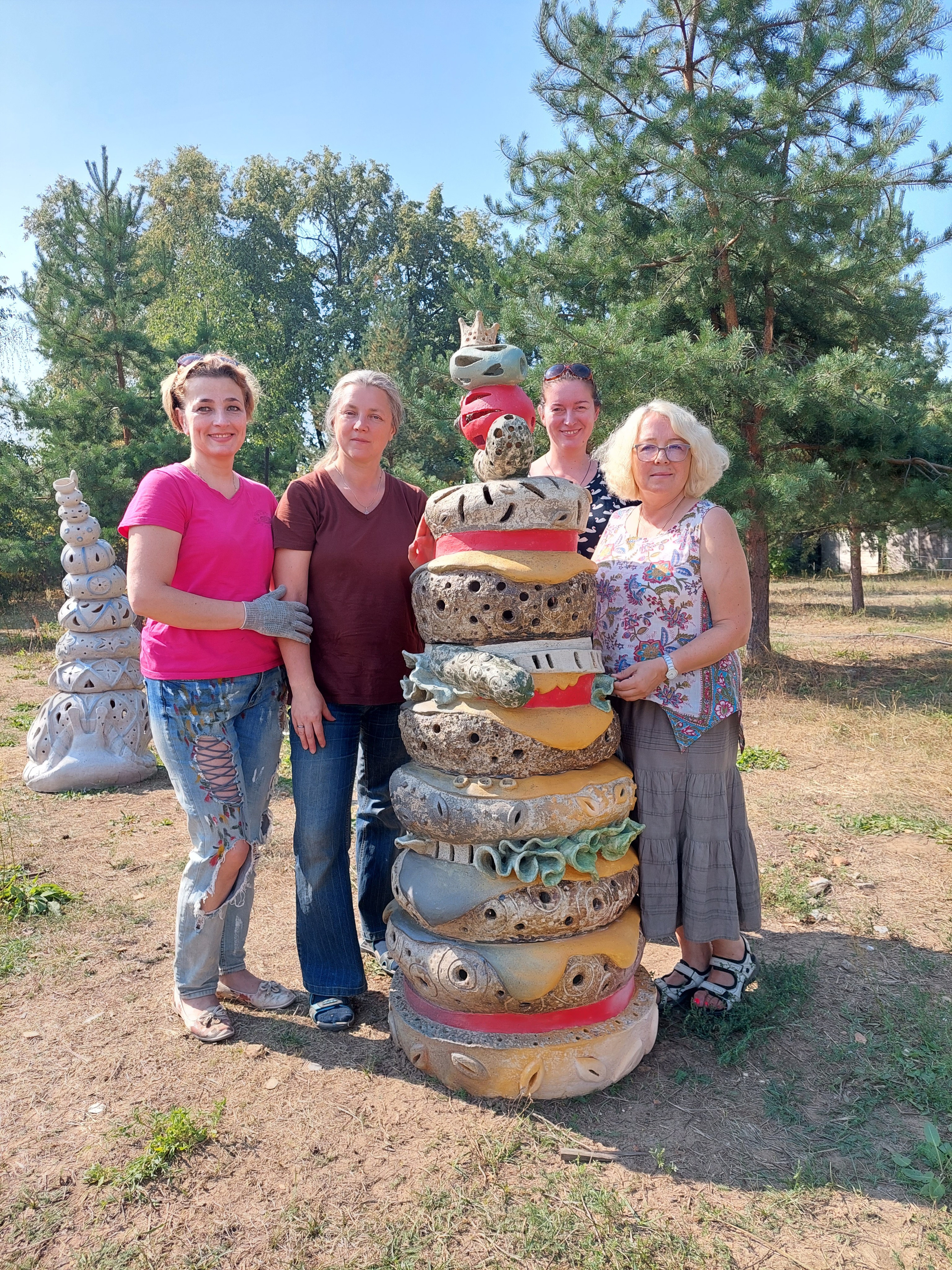 Гуслица 2022. Курс Татьяны Пунанс «Make Your Fire». Керамика с историей. Елена Рогалёва